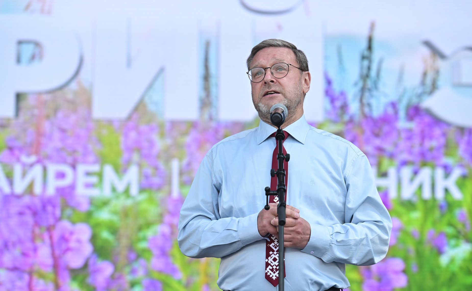 Константин Косачев принял участие в национальном марийском празднике цветов («Пеледыш пайрем»)