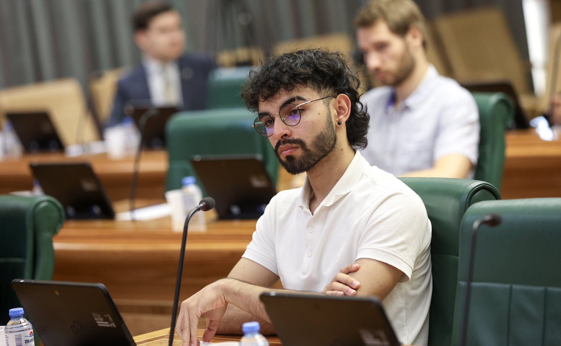 Встреча заместителя Председателя СФ Константина Косачева с участниками Практикума молодых гуманитариев «Новые связи для нового мира», организованного Международным молодежным центром РУДН им. Патриса Лумумбы