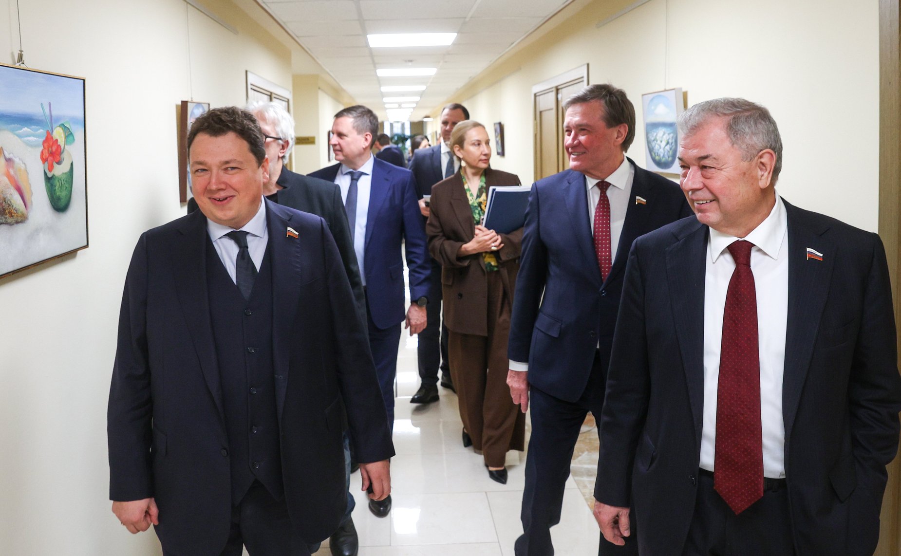 Открытие выставки работ члена Творческого союза художников России И. Авраменко