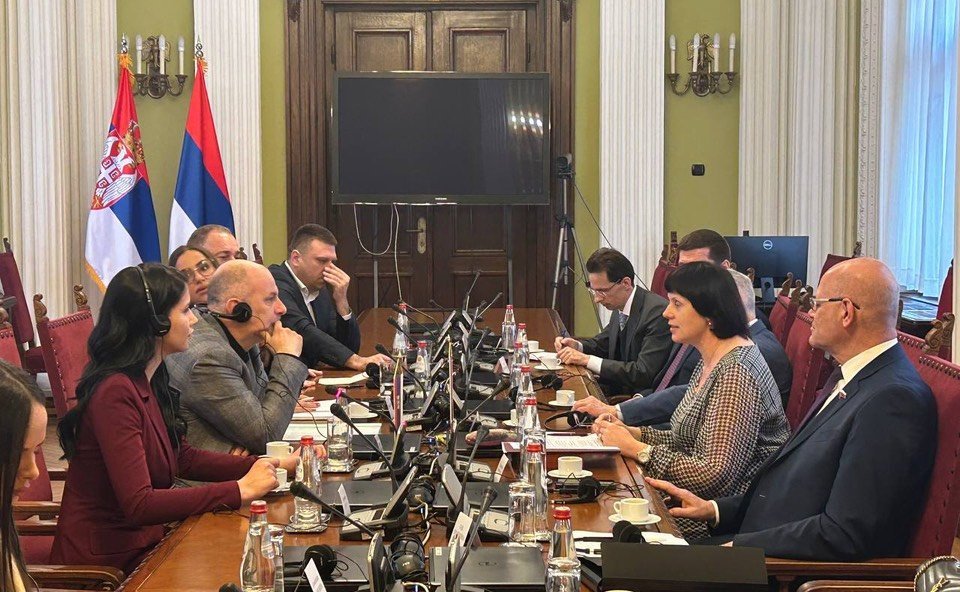 Делегация группы по сотрудничеству Совета Федерации с Народной скупщиной Республики Сербии посетила Белград с рабочим визитом