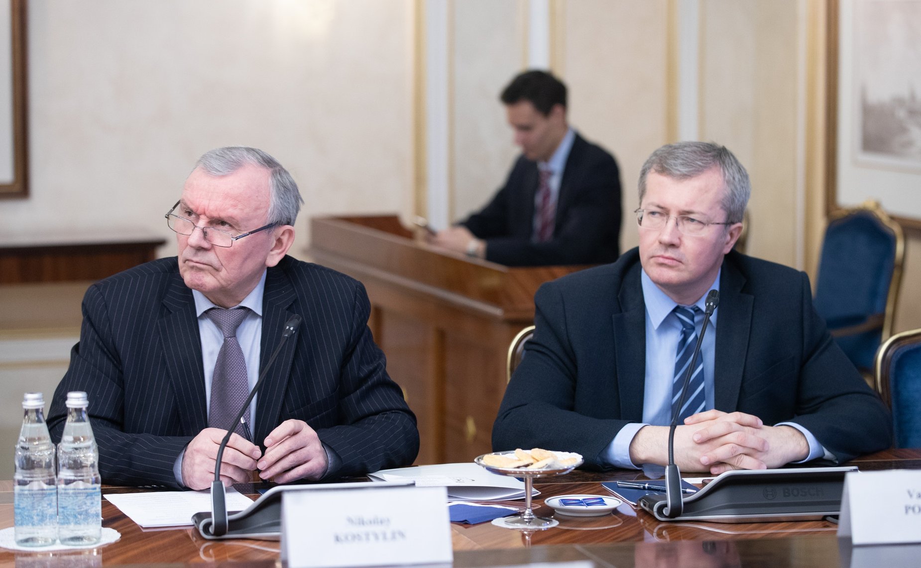 Встреча С. Мартынова с первым заместителем Председателя Ассамблеи Республики Мозамбик, Руководителем Административного совета Ассамблеи Антониу Жозе Амелией