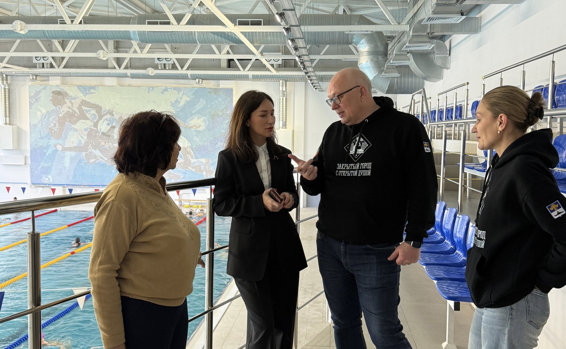 Елена Дягилева посетила спортивные и культурные объекты в регионе