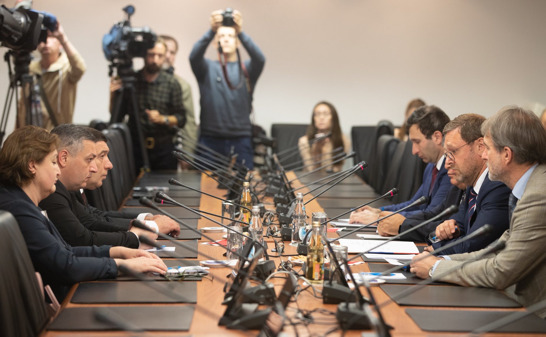 Встреча Константина Косачева с руководителем фракции «Альянс патриотов Грузии» Парламента Грузии Г. Ломия