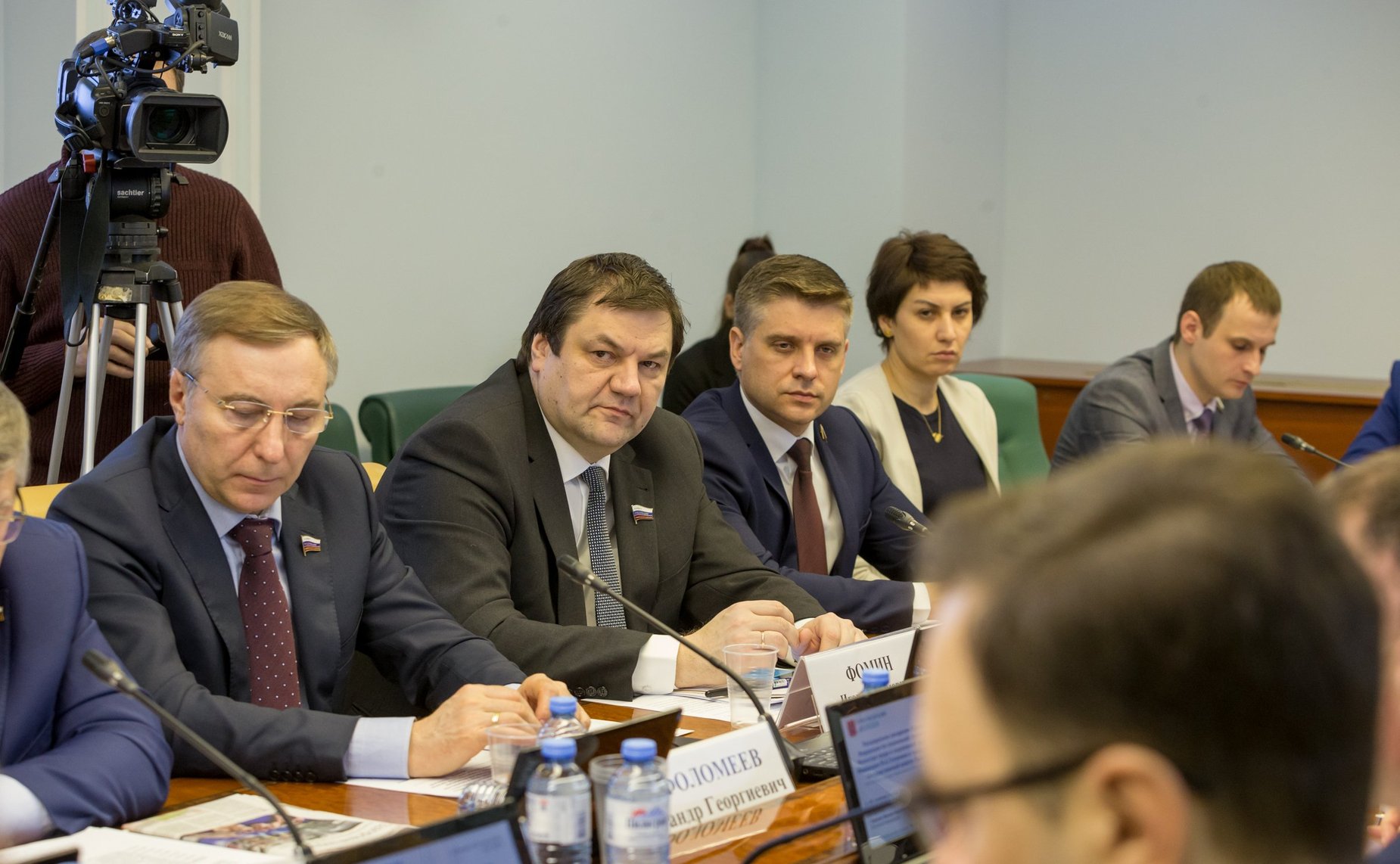 Расширенное заседание Комитета СФ по социальной политике с участием Министра труда и социальной защиты РФ М.Топилина и представителей органов государственной власти Пензенской области