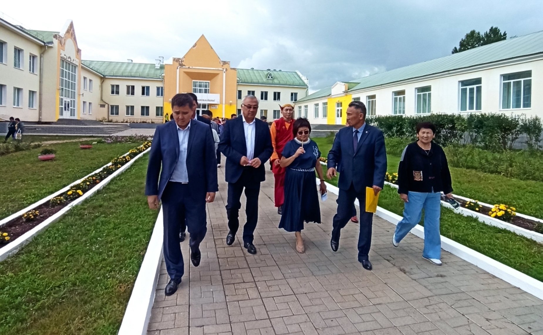 Баир Жамсуев посетил Дульдургинский район