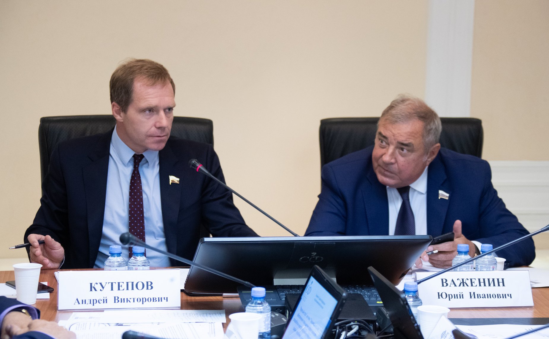 Андрей Кутепов и Юрий Важенин