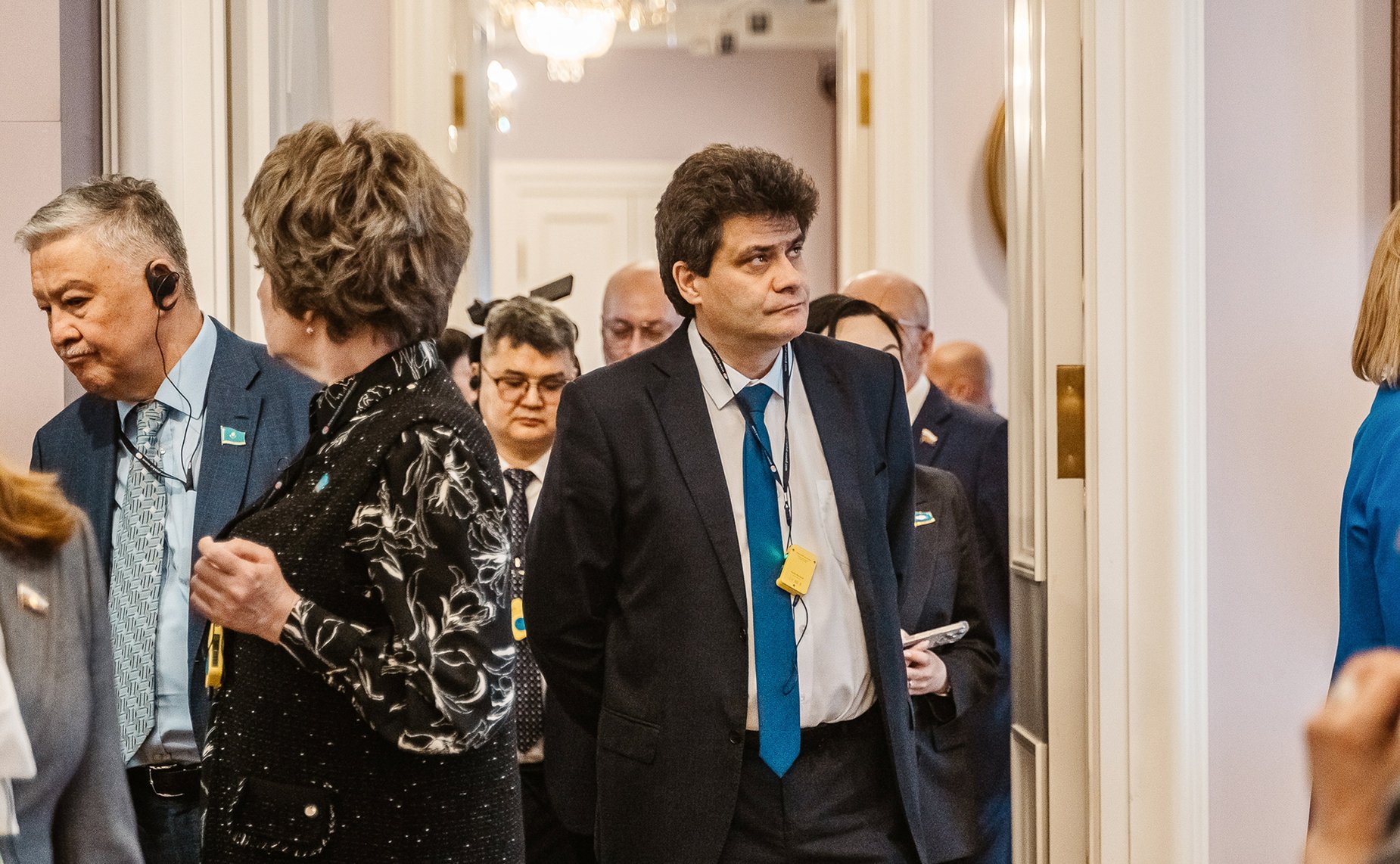 Участники 23-го заседания Комиссии по сотрудничеству между Советом Федерации и Сенатом Парламента Республики Казахстан посетили Тверской императорский путевой дворец