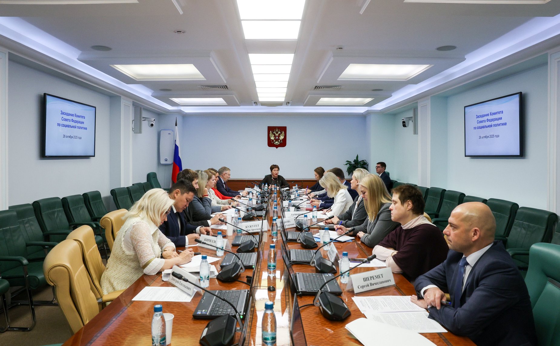 Заседание Комитета Совета Федерации по социальной политике