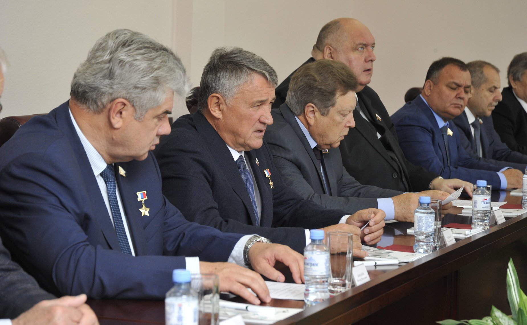 Выездное заседание Комитета СФ по обороне и безопасности в Гаджиево (Мурманская область)