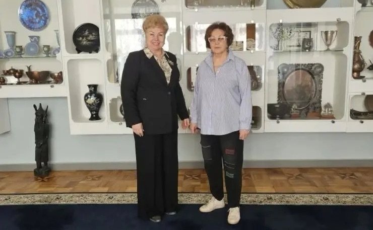 Ольга Бас встретилась с президентом Общероссийской общественно-государственной организации «Союз женщин России» Екатериной Лаховой