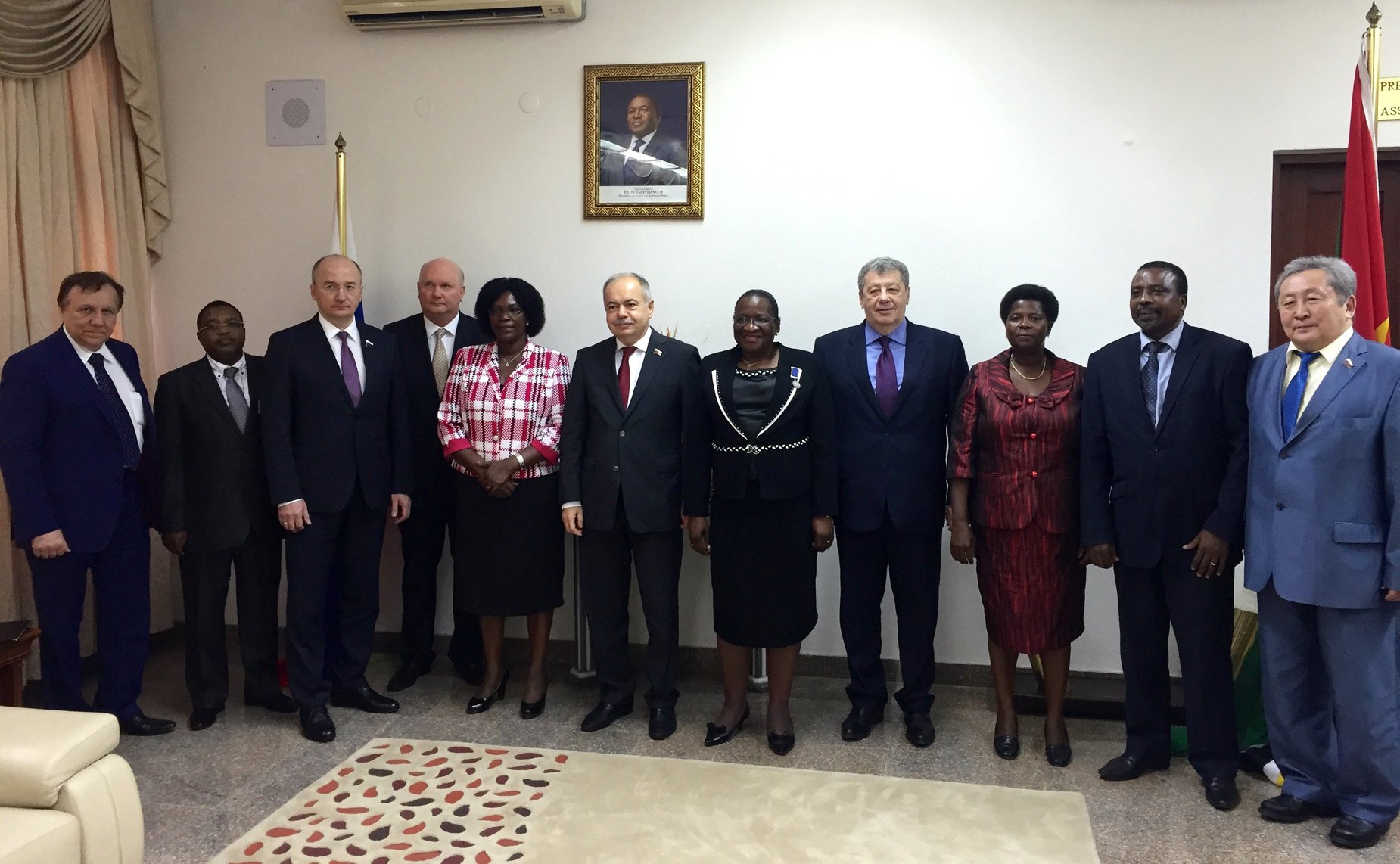 Рабочий визит делегации Совета Федерации во главе с заместителем Председателя Совета Федерации Ильясом Умахановым в Республику Мозамбик