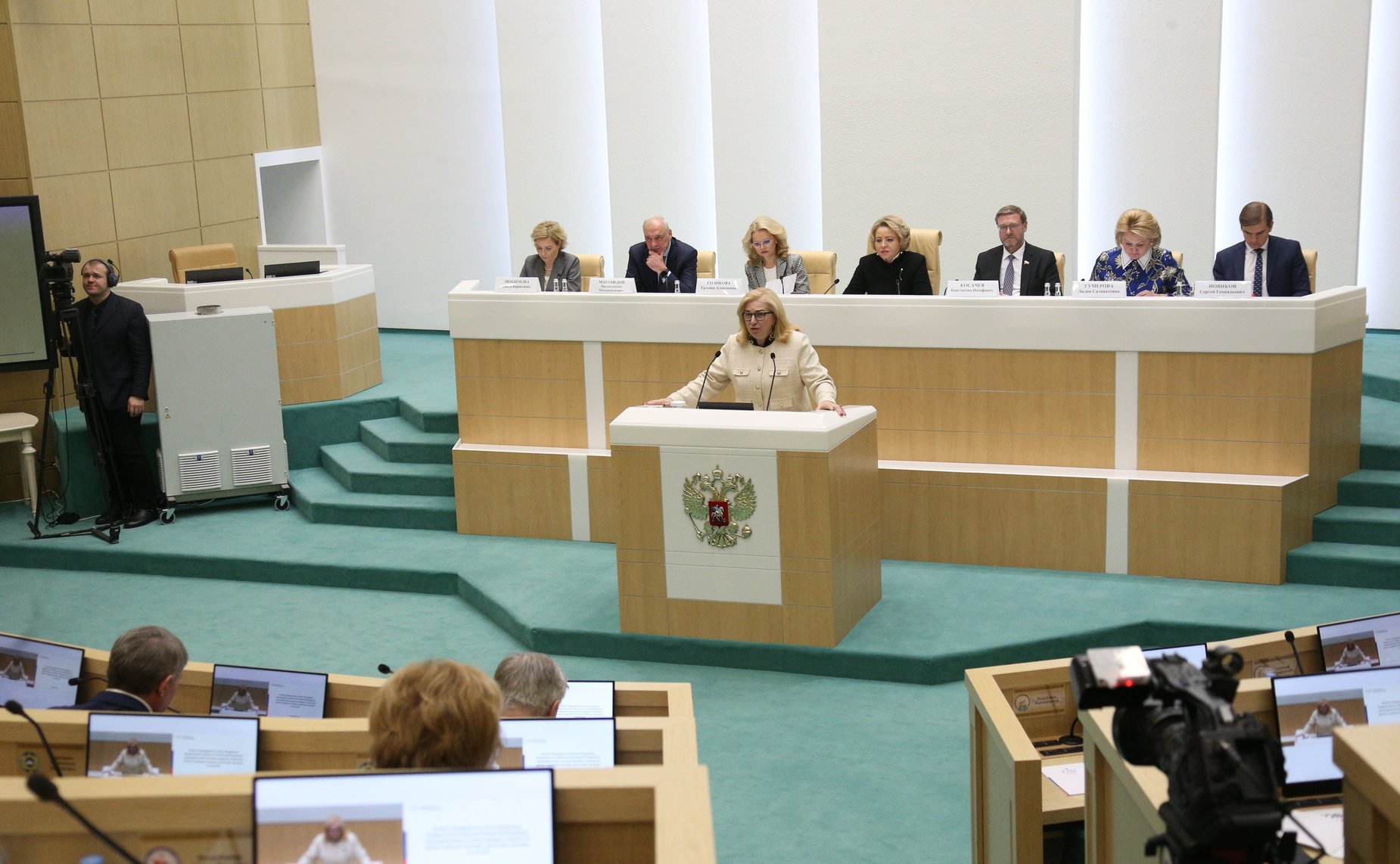 Встреча Председателя Совета Федерации Валентины Матвиенко с руководителями центров народного творчества, домов и дворцов культуры, деятелями культуры и искусства