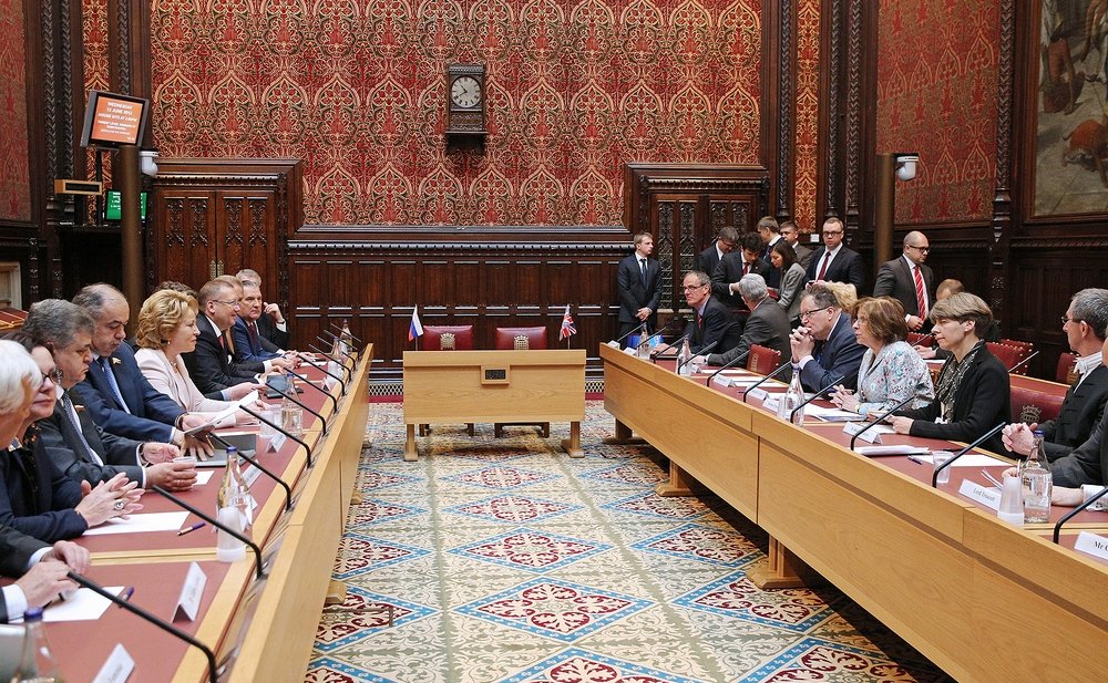 Визит Председателя СФ В. Матвиенко в Великобританию