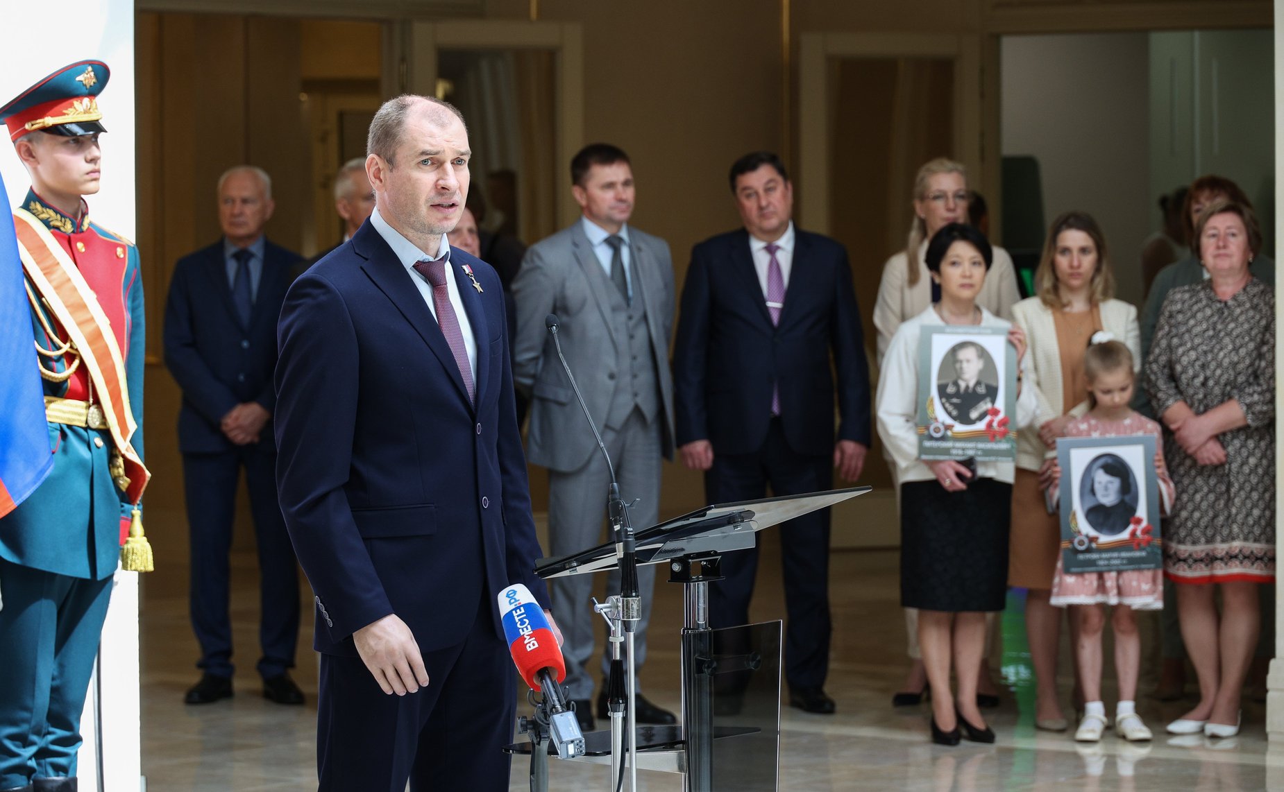 В Совете Федерации состоялась торжественная церемония открытия выставки «Память поколений»