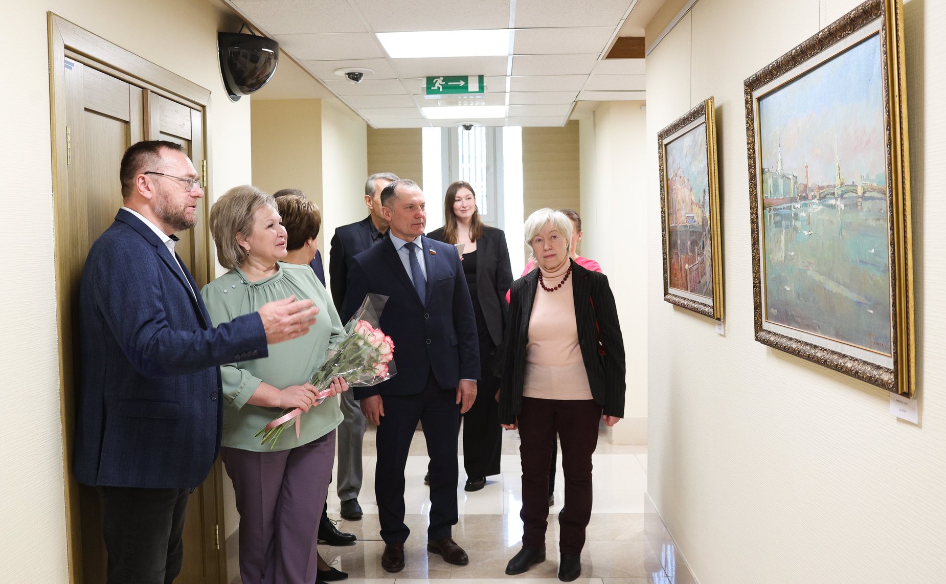 Открытие выставки «Просторы Родины любимой»