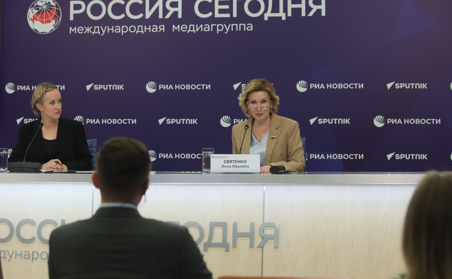 Пресс-конференция председателя Комитета СФ по социальной политике Инны Святенко по итогам работы Комитета СФ в весеннюю сессию 2023 года