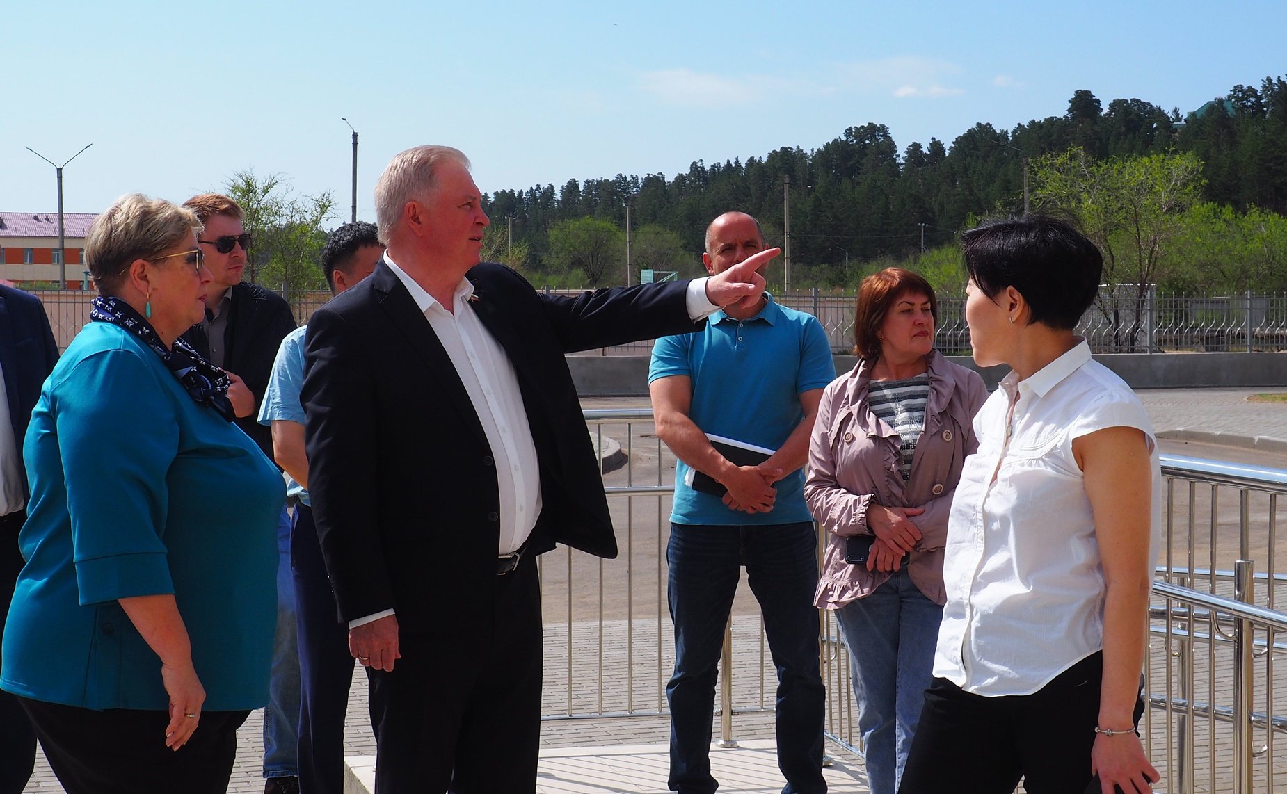 Вячеслав Наговицын проинспектировал строительство в Бурятии пансионата для пожилых людей