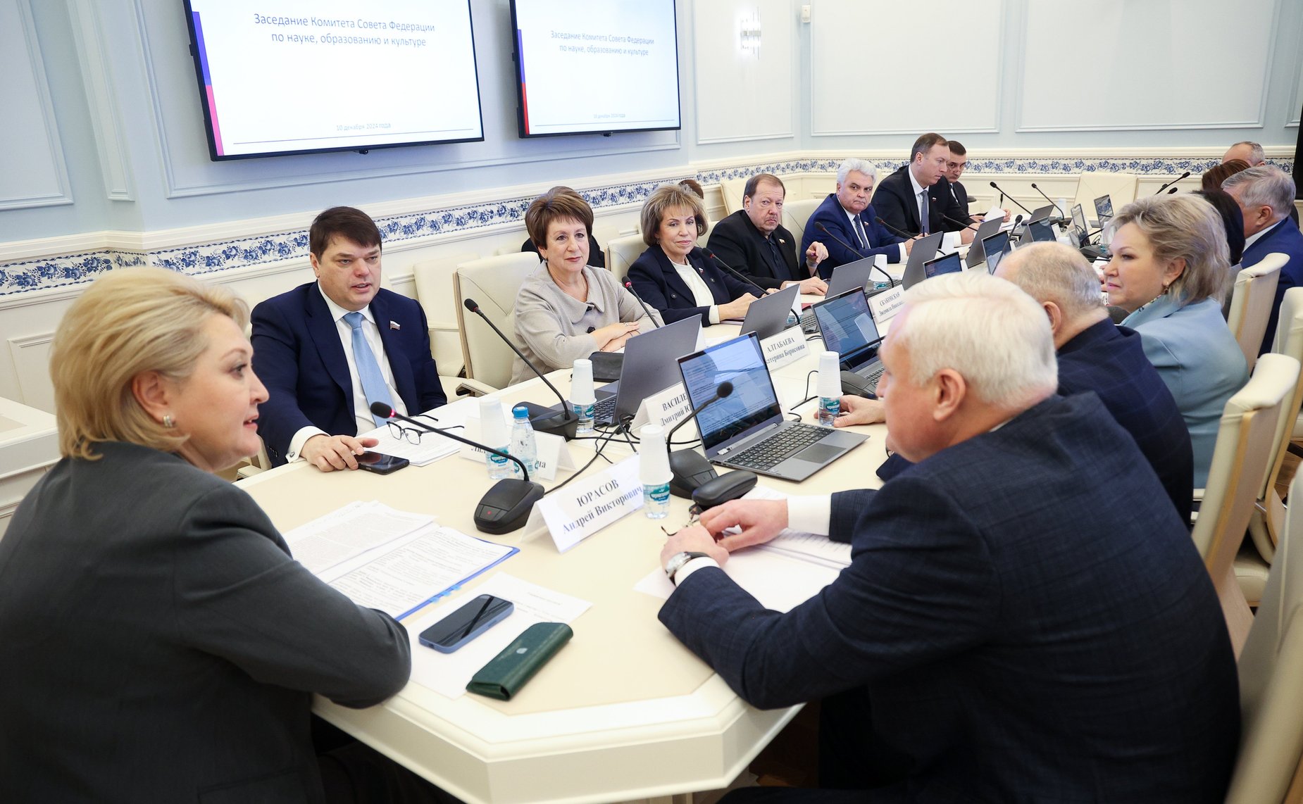 Заседание Комитета Совета Федерации по науке, образованию и культуре