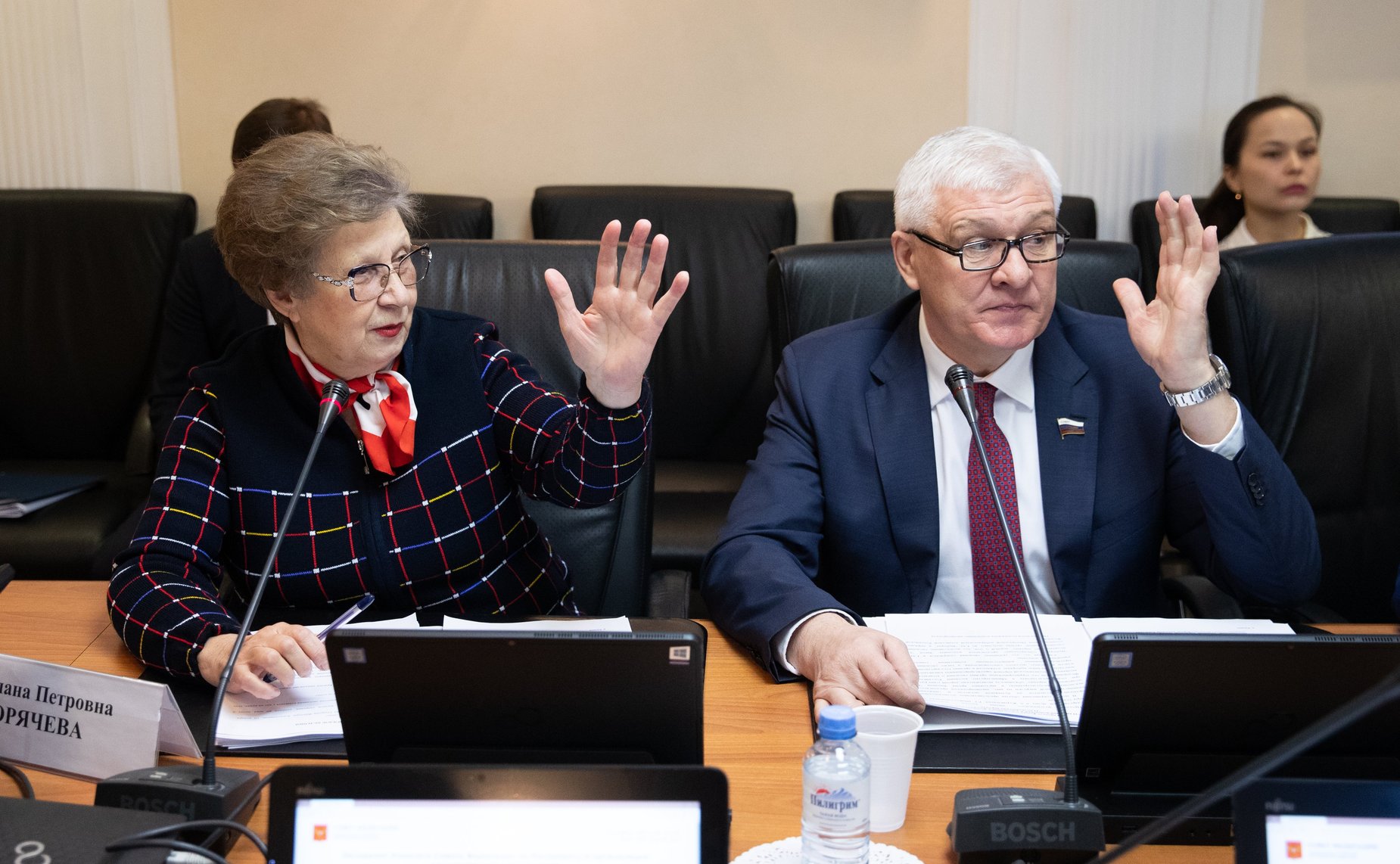 Светлана Горячева и Сергей Брилка