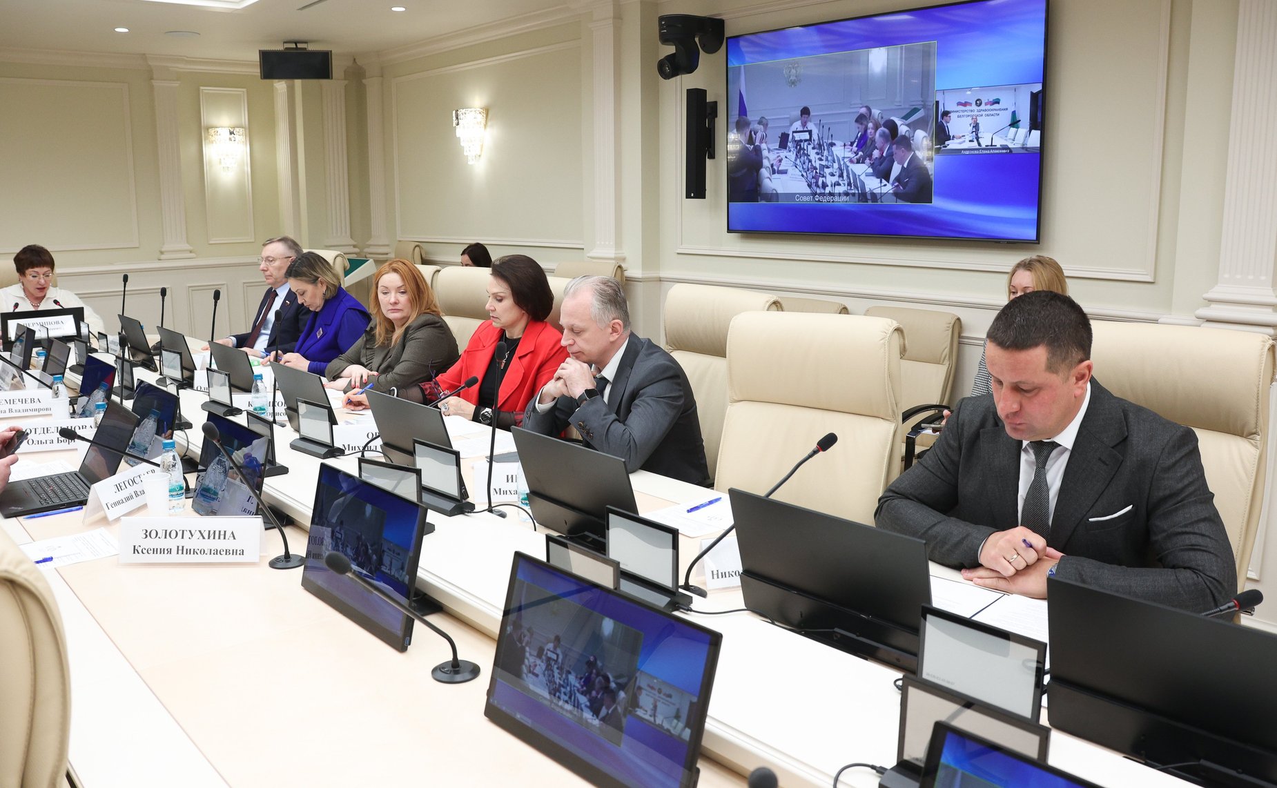 Совещание Комитета Совета Федерации по социальной политике «По отдельным вопросам охраны здоровья граждан»