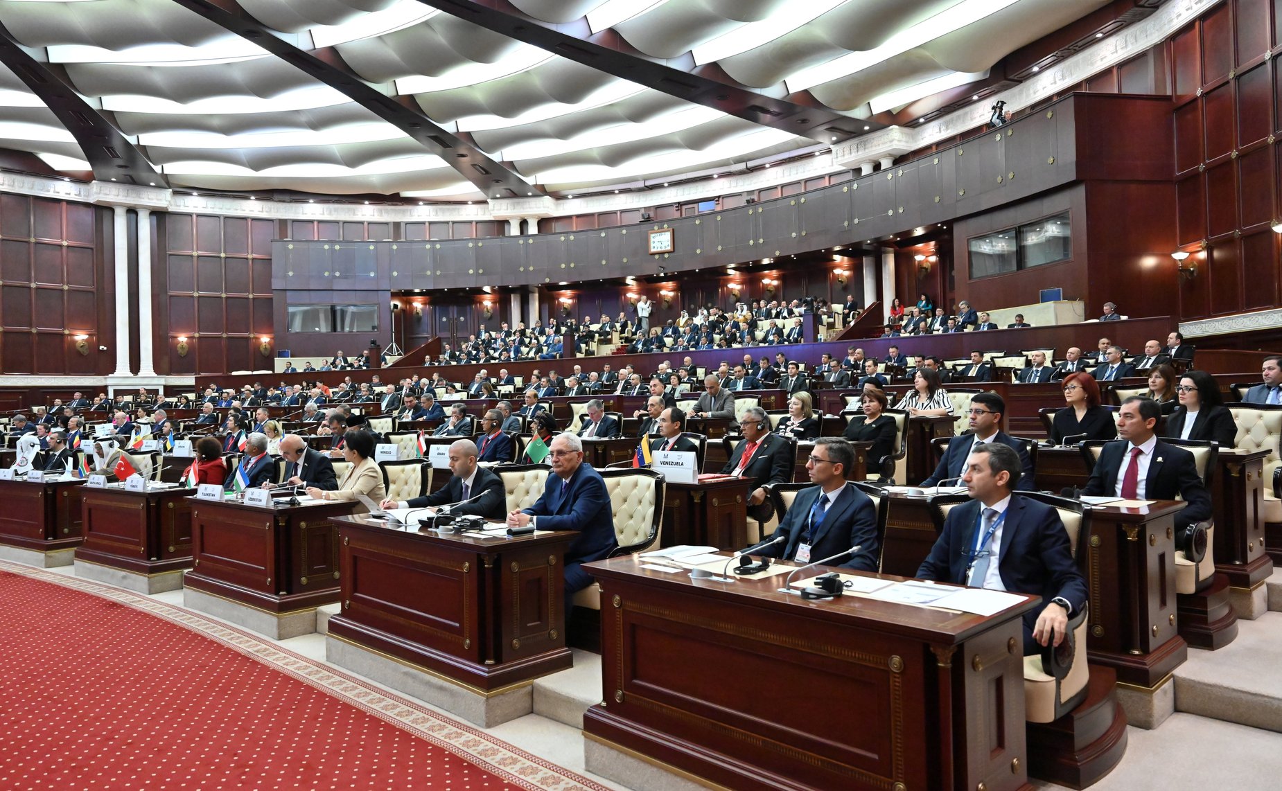 Андрей Яцкин выступил на торжественном заседании Милли Меджлиса Азербайджана, посвященном 100-летию со дня рождения Г. Алиева