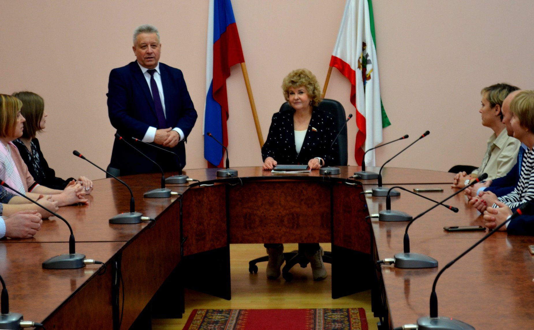 Нина Куликовских в рамках работы в регионе посетила муниципальное образование «Ярцевский район»