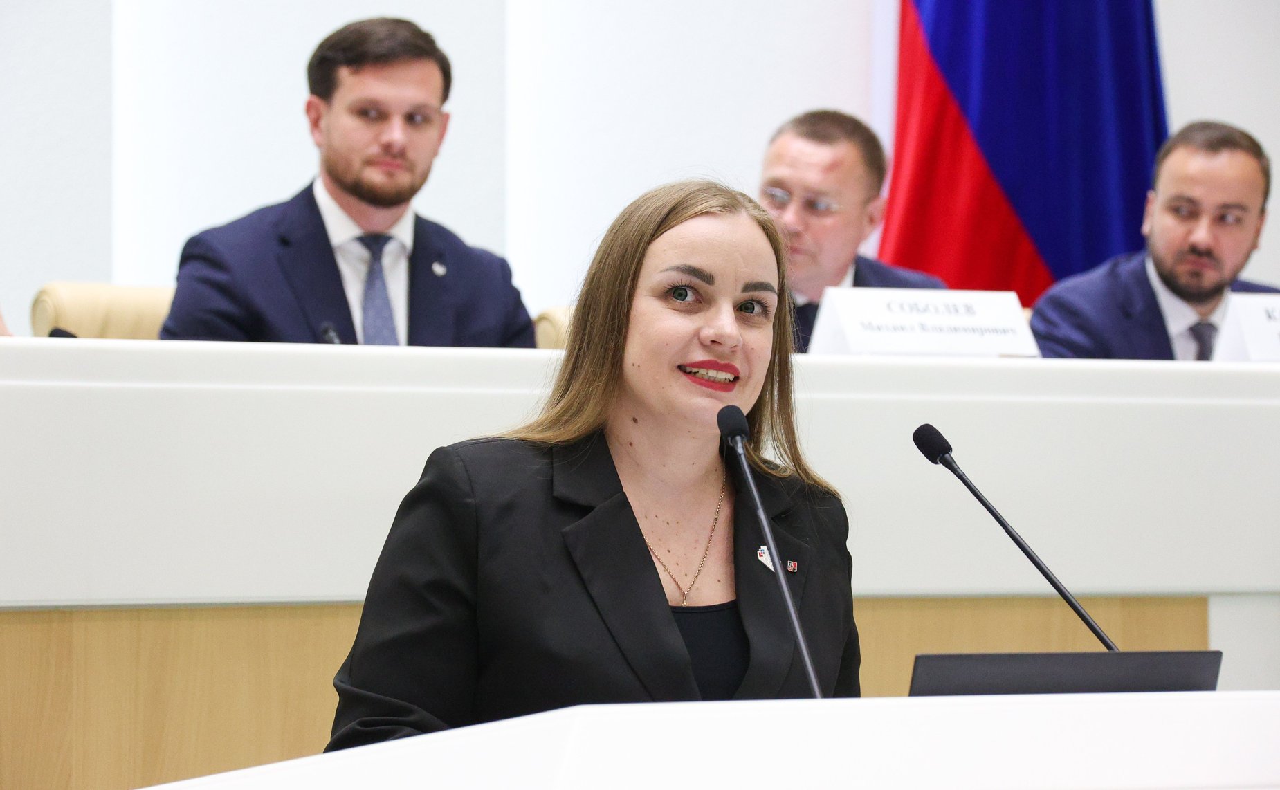 Заседание Палаты молодых законодателей при Совете Федерации