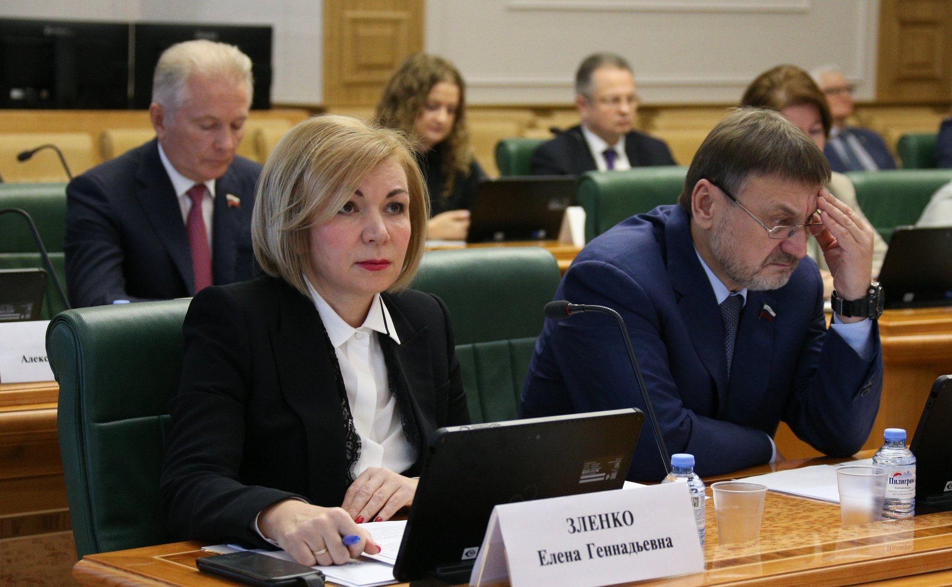 Встреча сенаторов Российской Федерации с руководителем Федерального агентства по рыболовству Ильёй Шестаковым в формате «Открытого диалога»