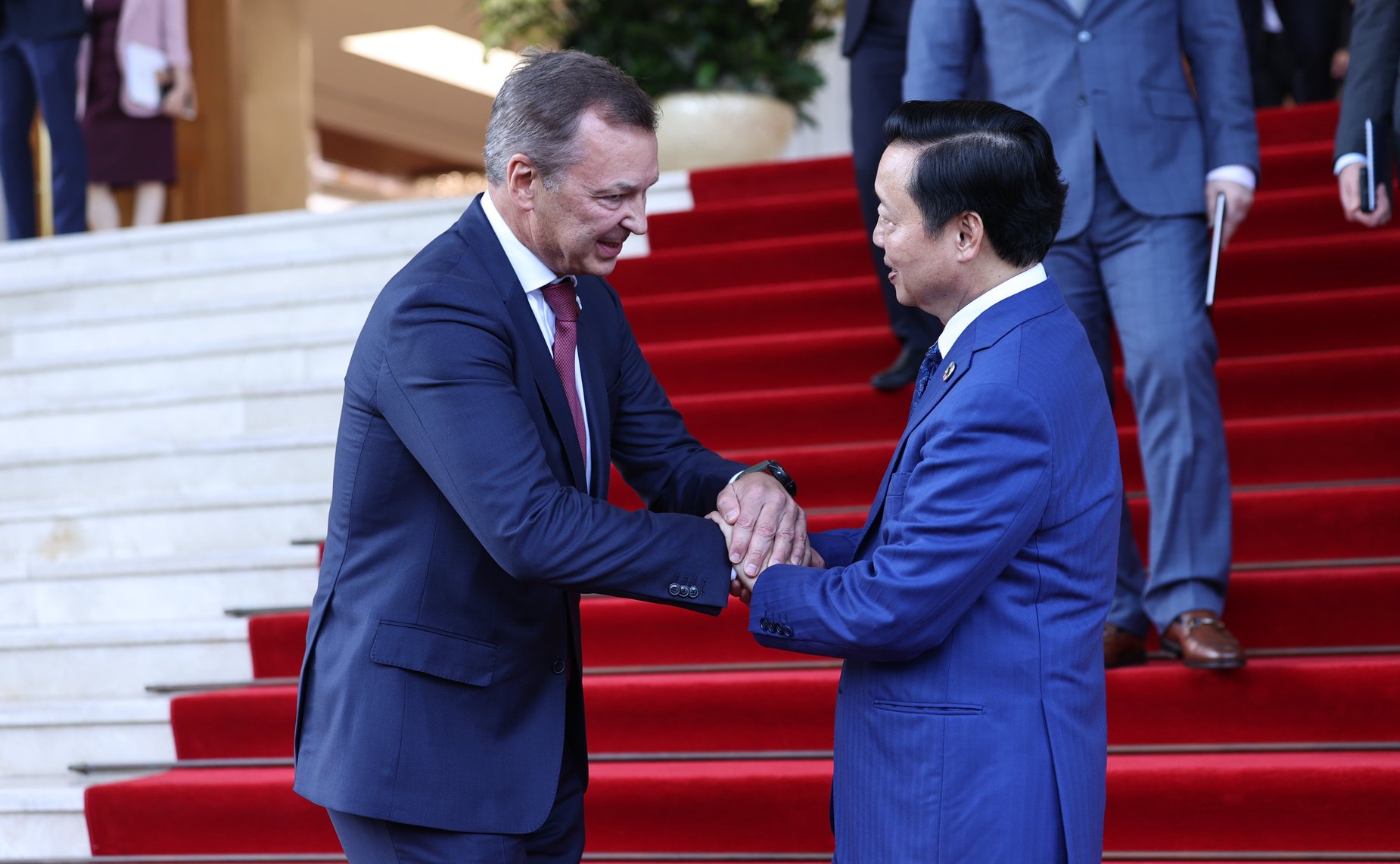 Первый заместитель Председателя СФ Андрей Яцкин провел встречу с заместителем Премьер-Министра Правительства Вьетнама Чан Хонг Ха