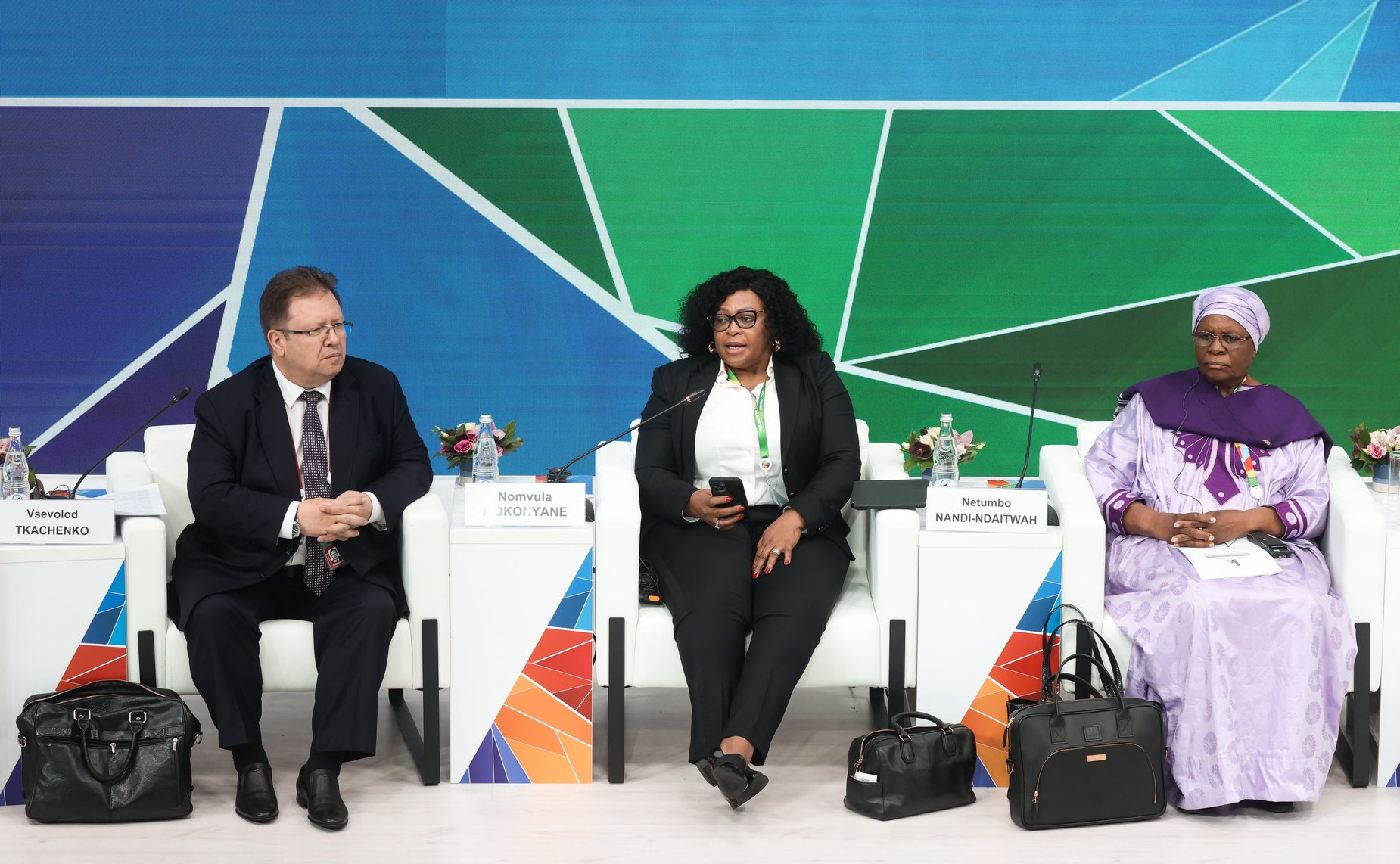 Тематическая сессия Экономического и гуманитарного форума Россия – Африка — «Международная безопасность в условиях геополитической нестабильности: межпартийное взаимодействие»