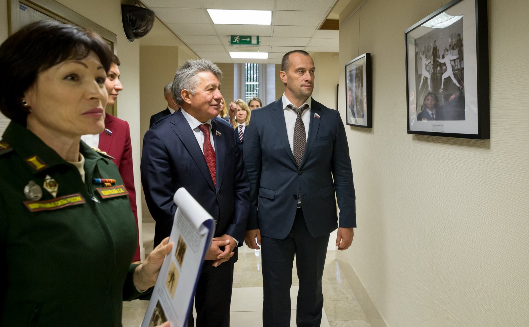 Открытие в Совете Федерации выставки «ЦСКА: прошлое, настоящее, будущее»