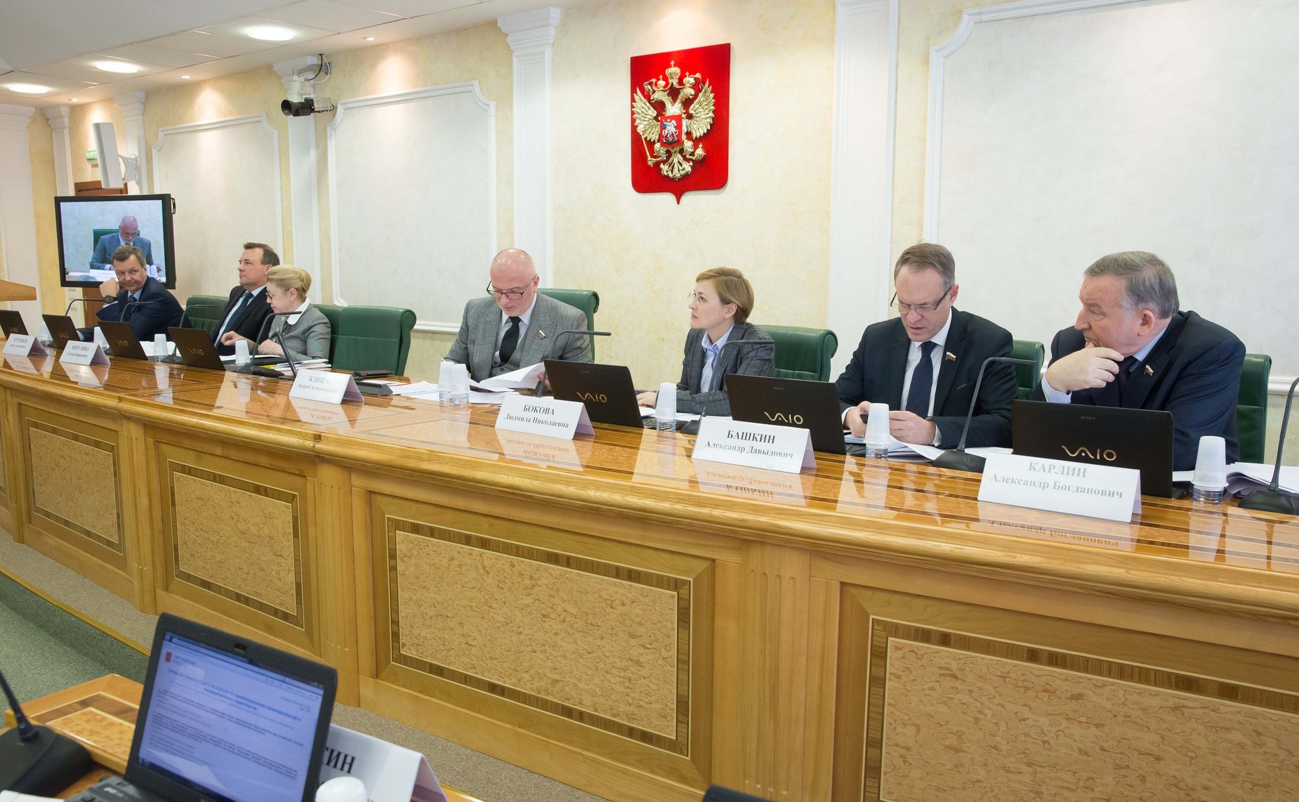 Заседание Комитета Совета Федерации по конституционному законодательству и государственному строительству