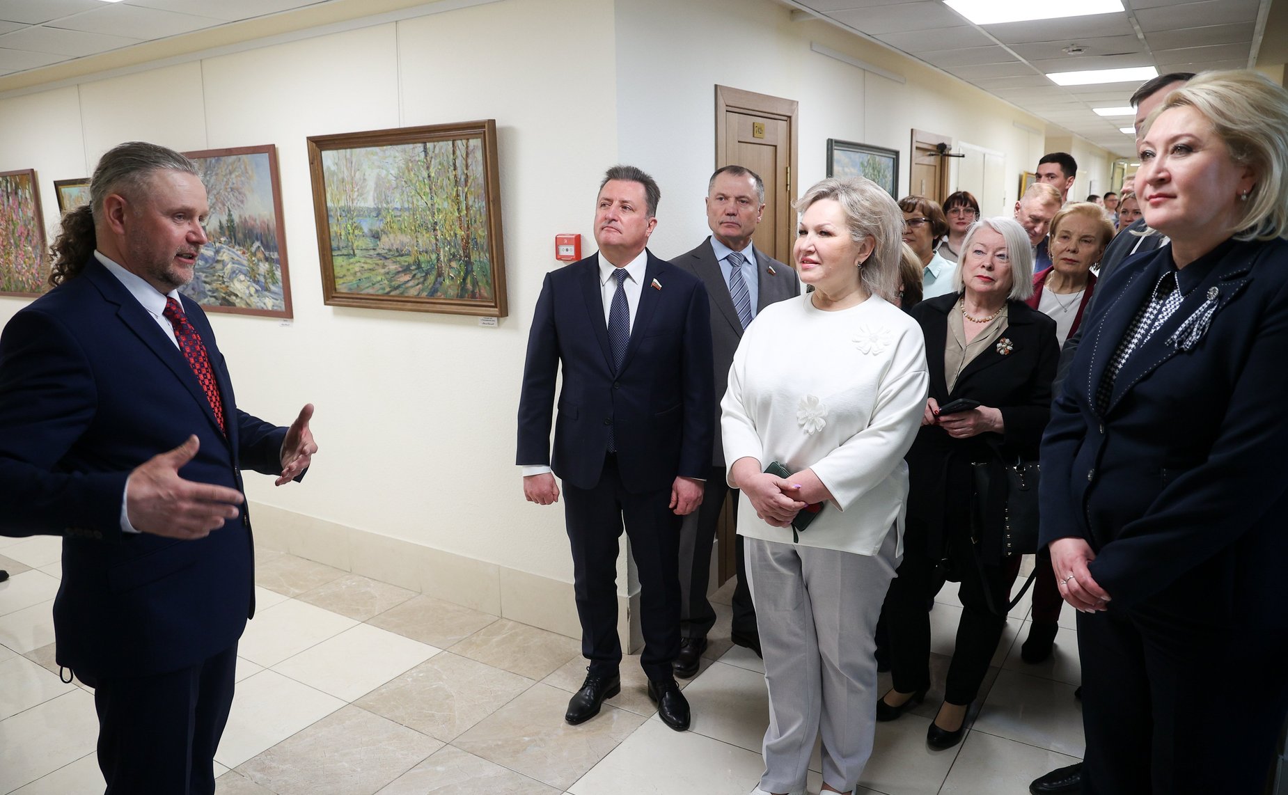 Открытие в Совете Федерации выставки «По Земле Вологодской»