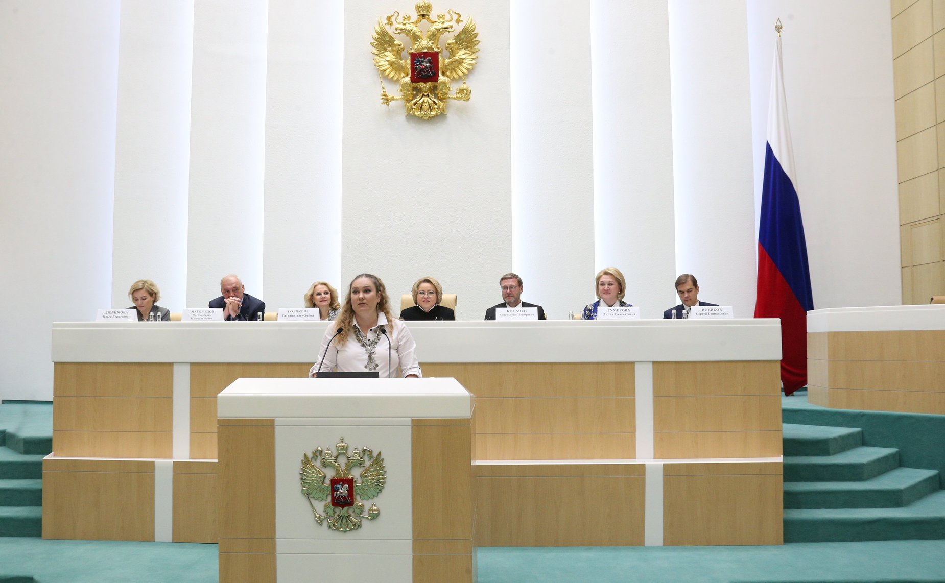 Встреча Председателя Совета Федерации Валентины Матвиенко с руководителями центров народного творчества, домов и дворцов культуры, деятелями культуры и искусства