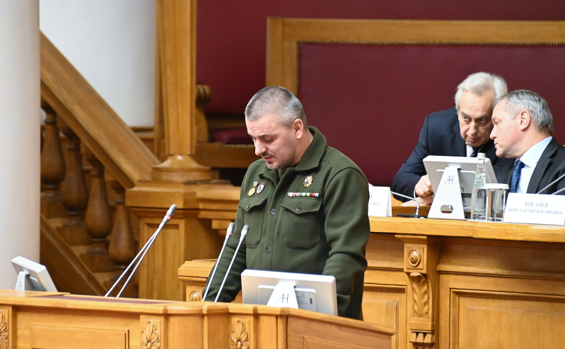 Пленарное заседание международной конференции «Великая Отечественная война в коллективной памяти народов Содружества: к 80-летию Победы»