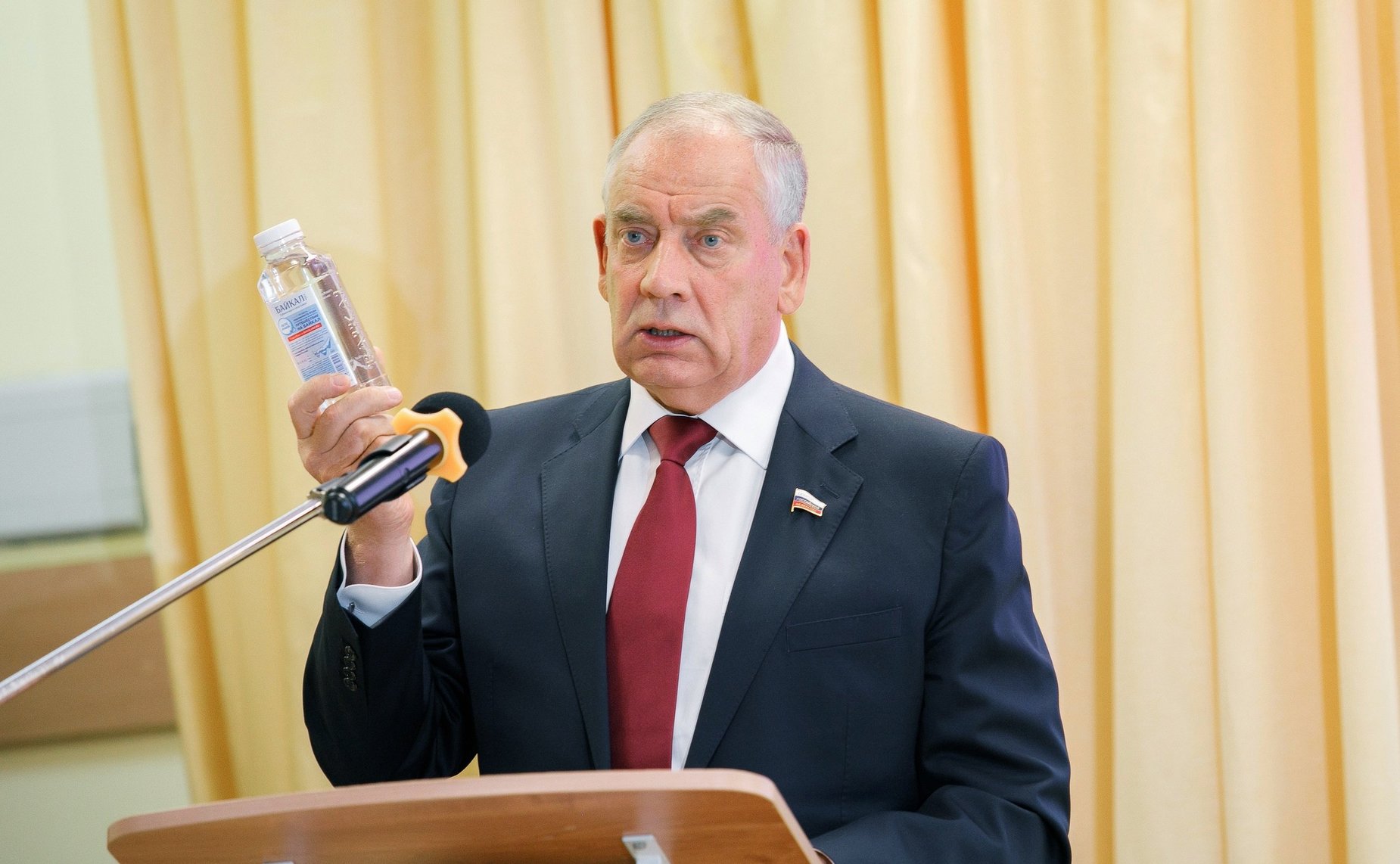 Сергей Митин выступил в Московском государственном университете технологий и управления им. К.Г. Разумовского с публичной лекцией «Честная вода»