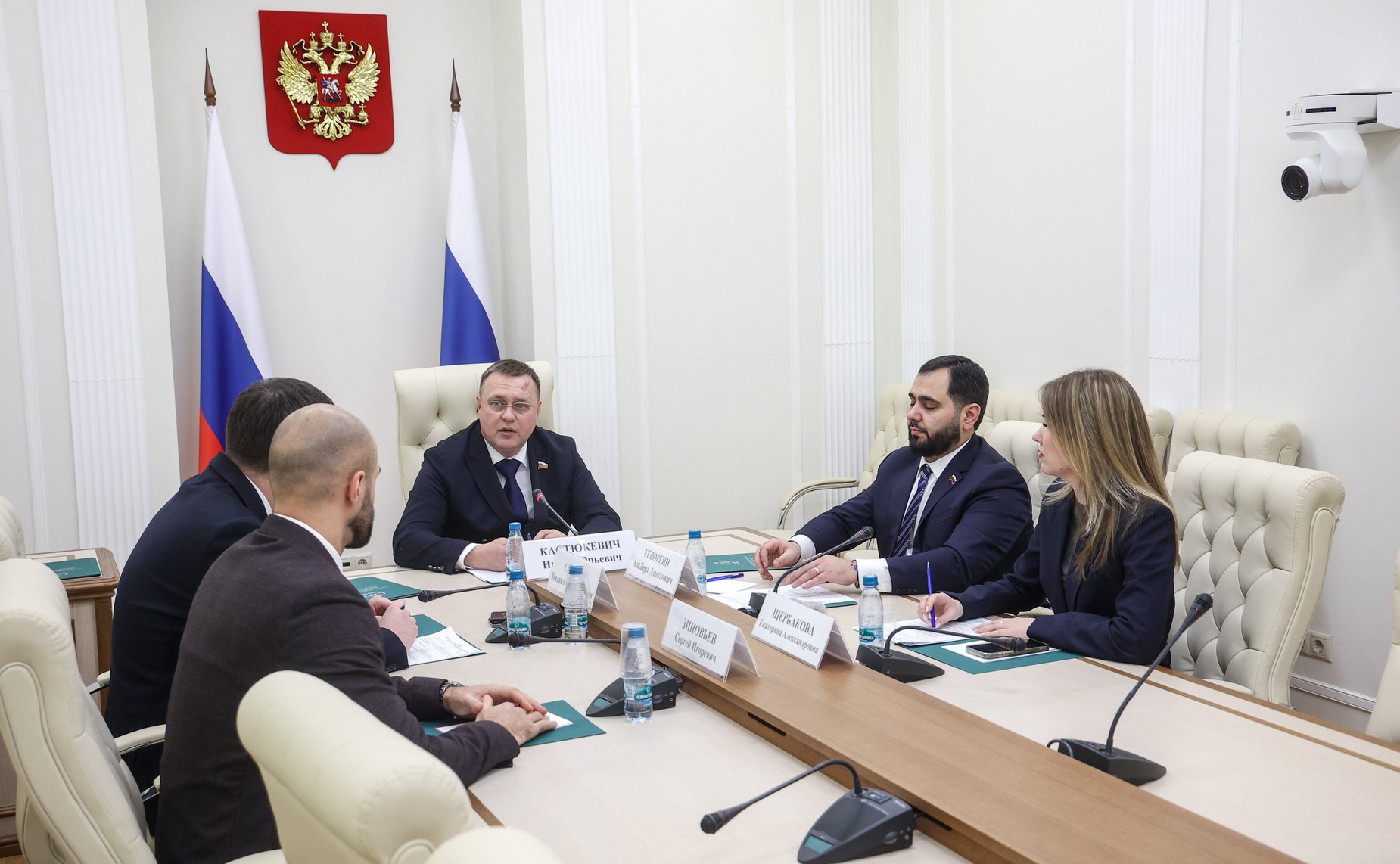 Заседание Совета Палаты молодых законодателей при Совете Федерации