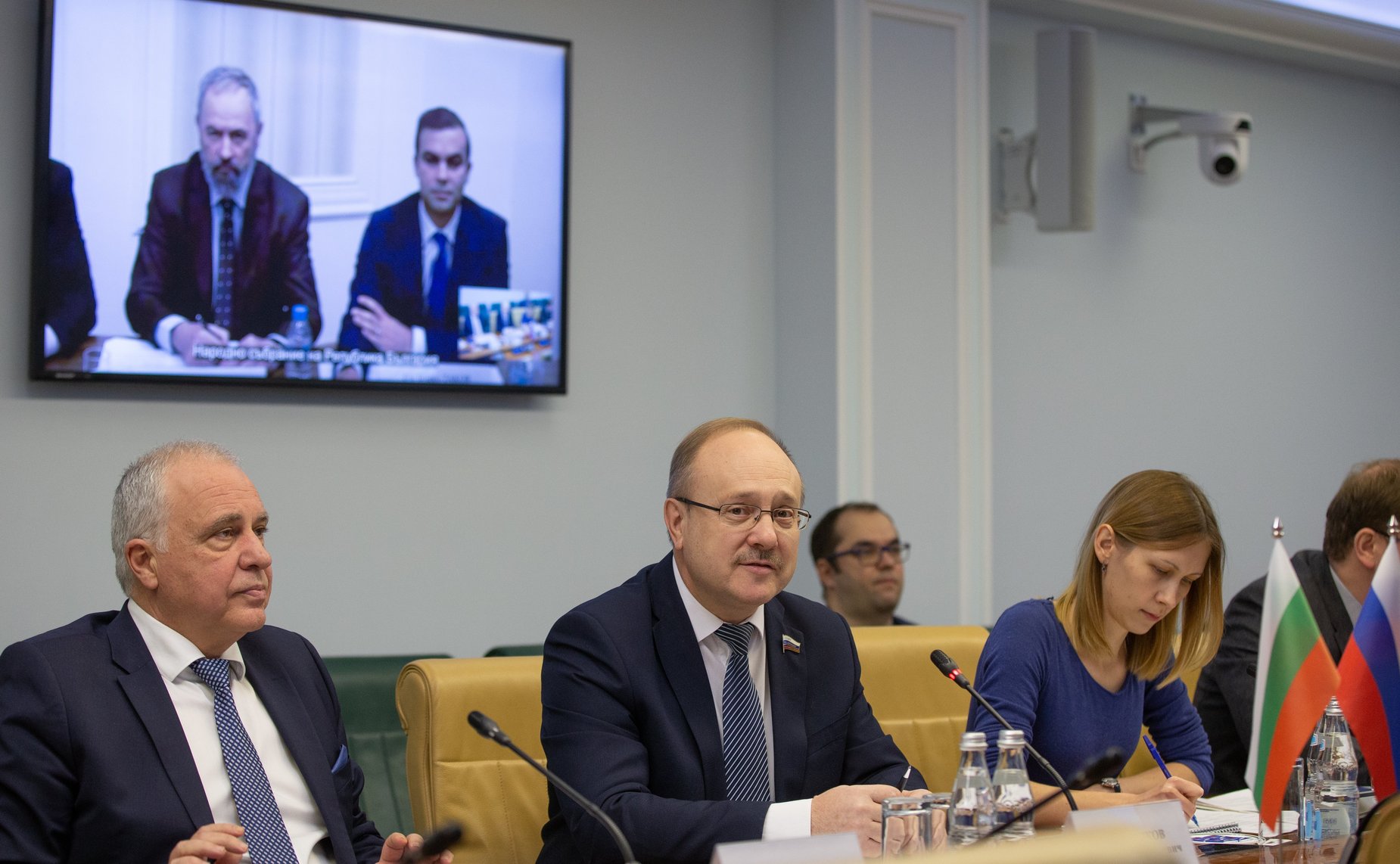 Совместное заседание группы по сотрудничеству СФ с Народным Собранием Республики Болгарии и группы дружбы «Болгария – Россия» в Народном Собрании Республики Болгарии