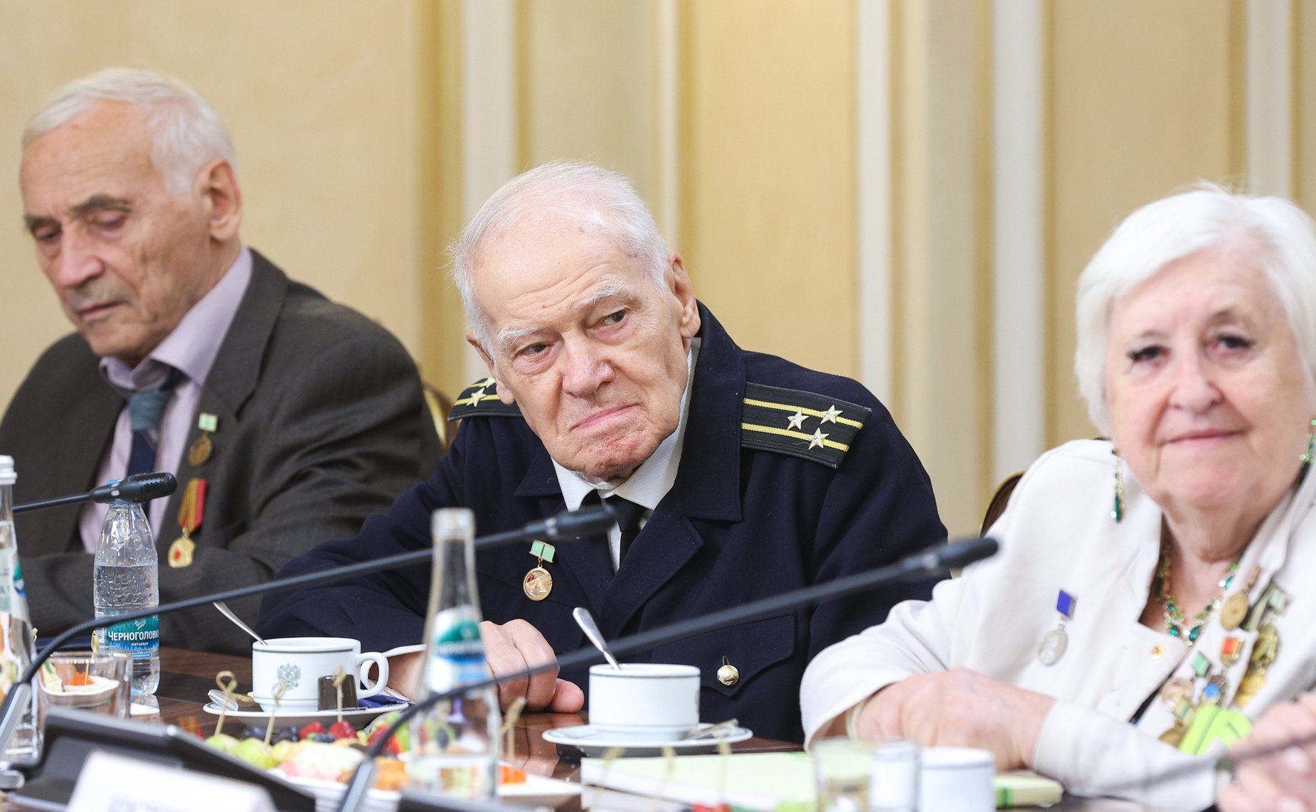 Встреча Председателя Совета Федерации Валентины Матвиенко с делегацией общества «Жители блокадного Ленинграда» Санкт-Петербурга