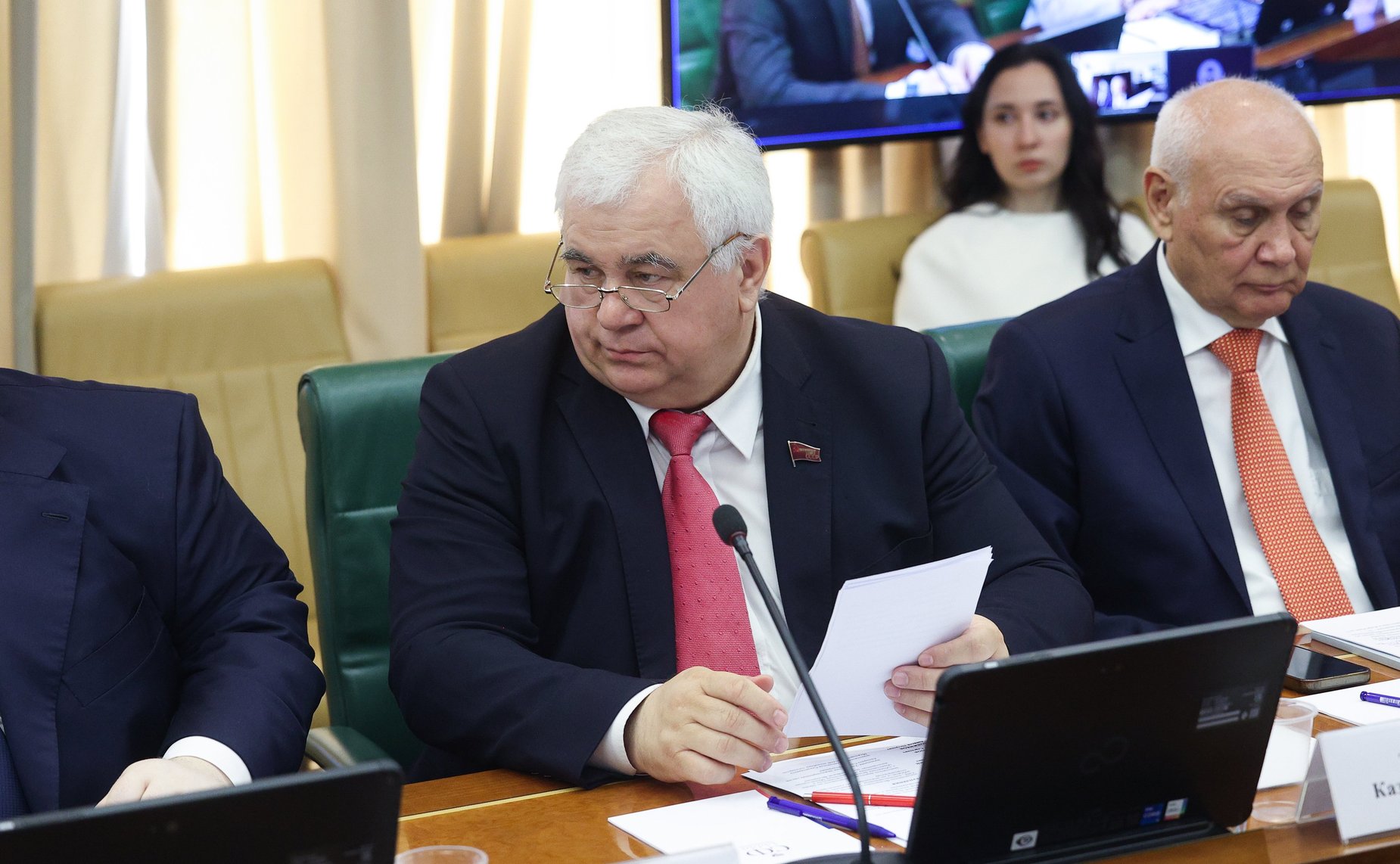 Совещание Комитета Совета Федерации по международным делам «Роль парламентской дипломатии в укреплении международных позиций Российской Федерации в современных геополитических условиях»