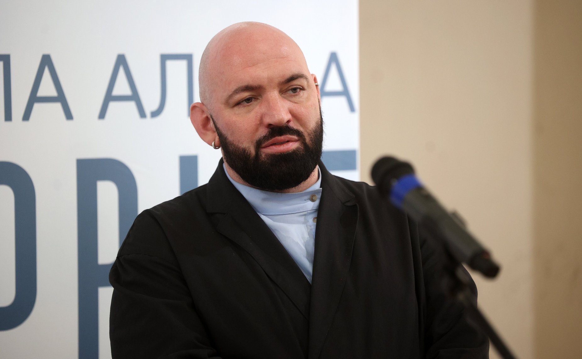 Николай Журавлёв принял участие в церемонии открытия выставки «Группа «Альфа». Первые полвека» в Музее современной истории России