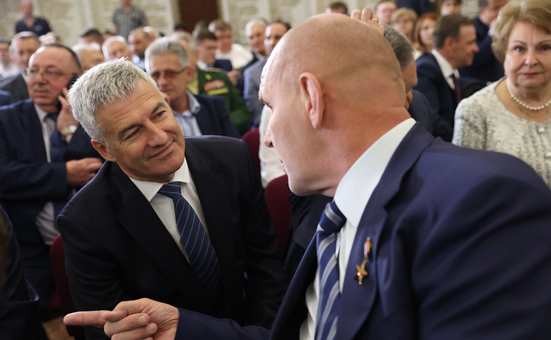 Торжественная церемония передачи «Мечей Победы» Городам воинской славы