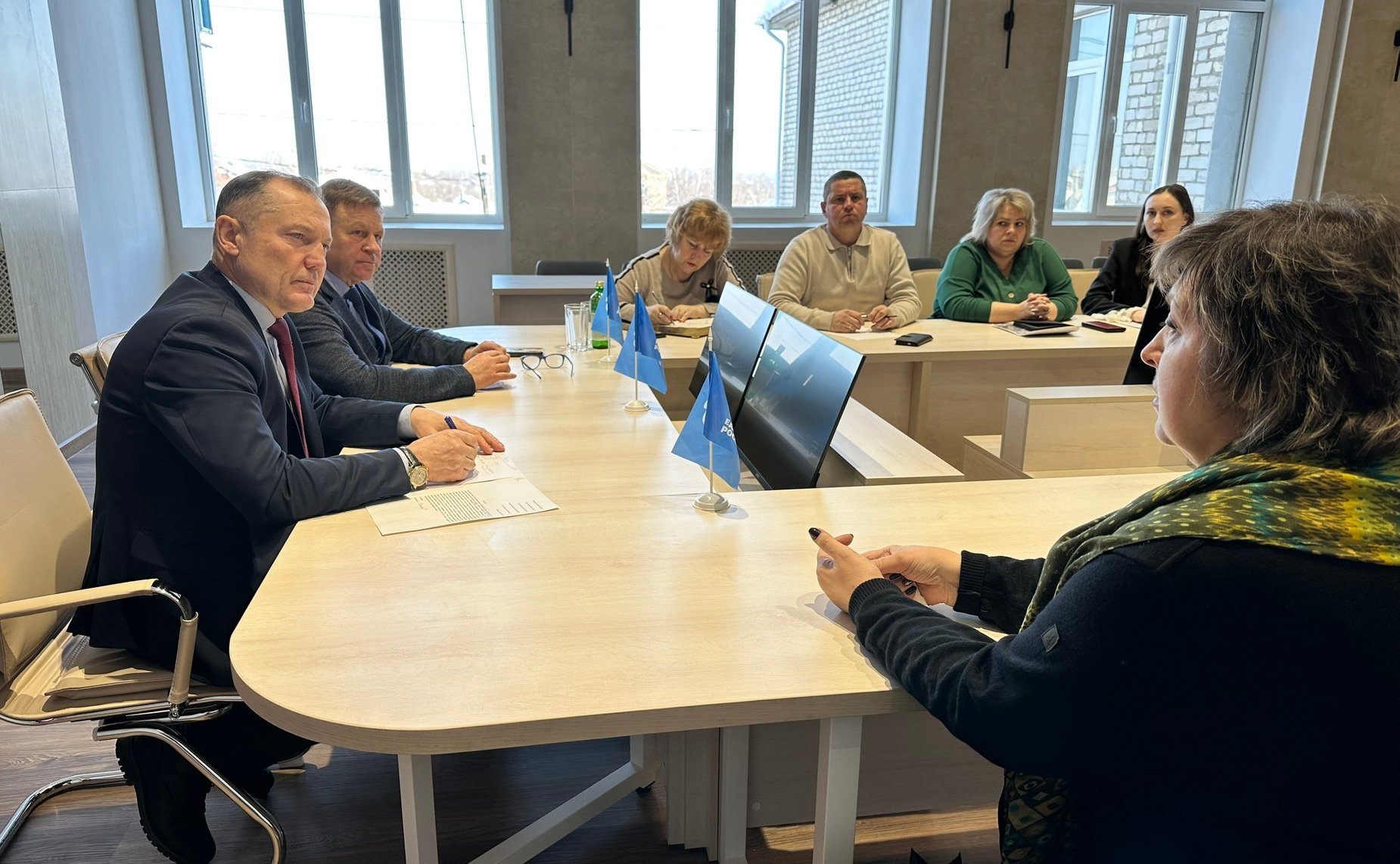 Игорь Мурог в рамках работы в регионе посетил с рабочей поездкой Ряжский округ