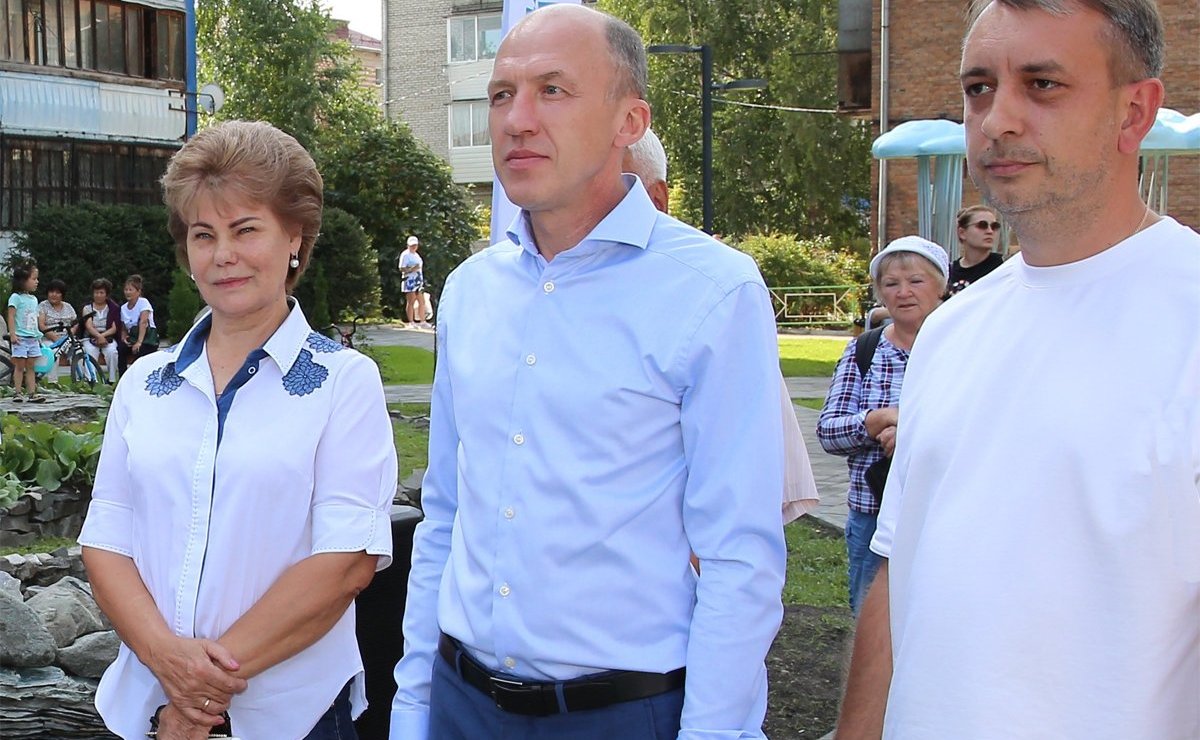 Открытие обновленного сквера «Сад камней» в центре Горно-Алтайска