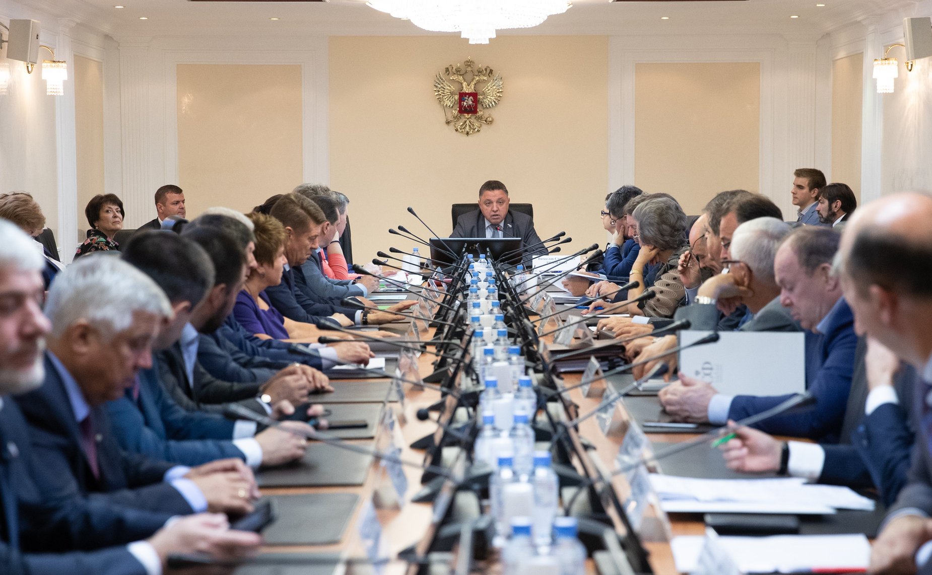 Заседание Комитета Совета Федерации по Регламенту и организации парламентской деятельности