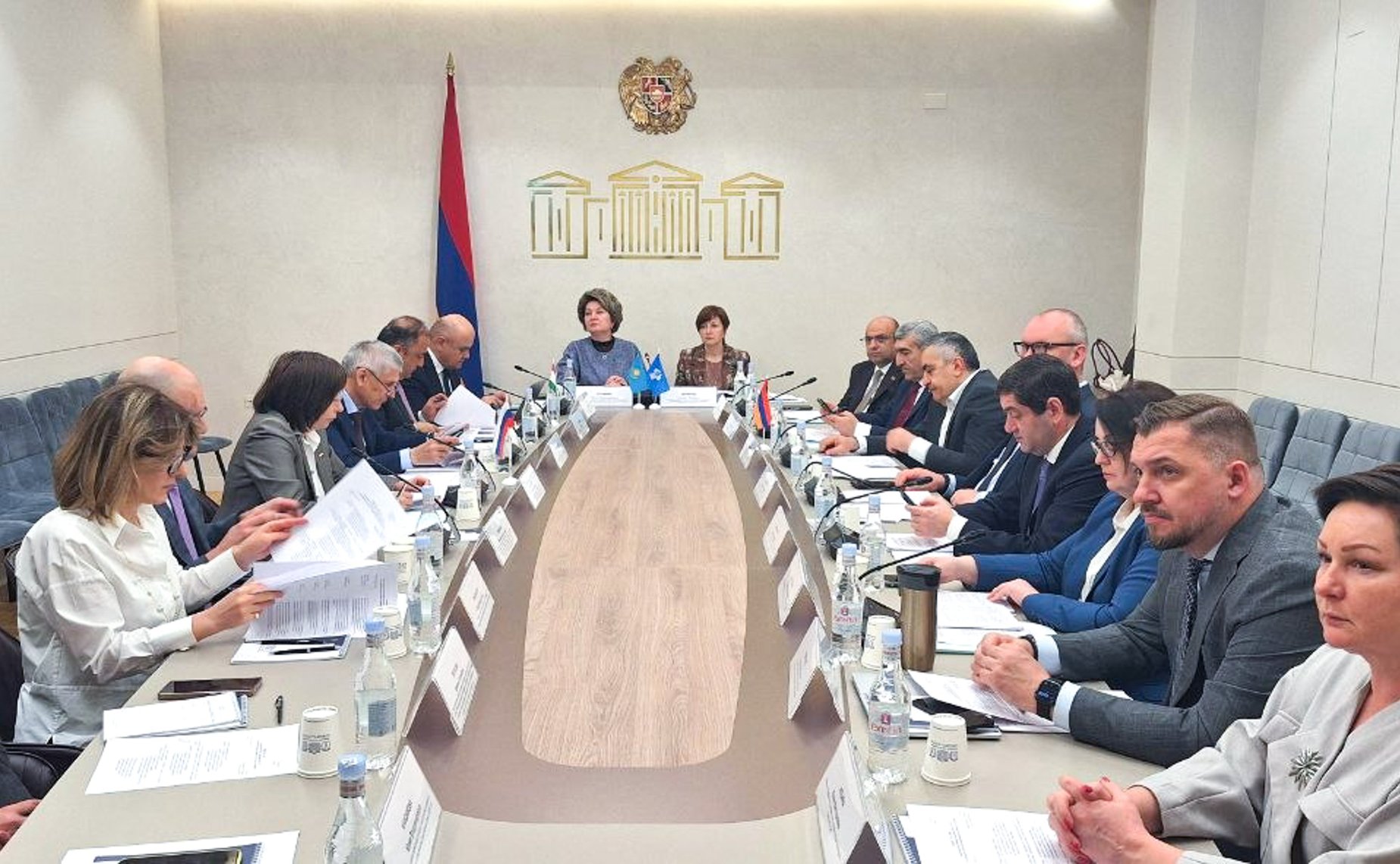 Участие сенаторов РФ в заседании Постоянной комиссии МПА СНГ по аграрной политике, природным ресурсам и экологии