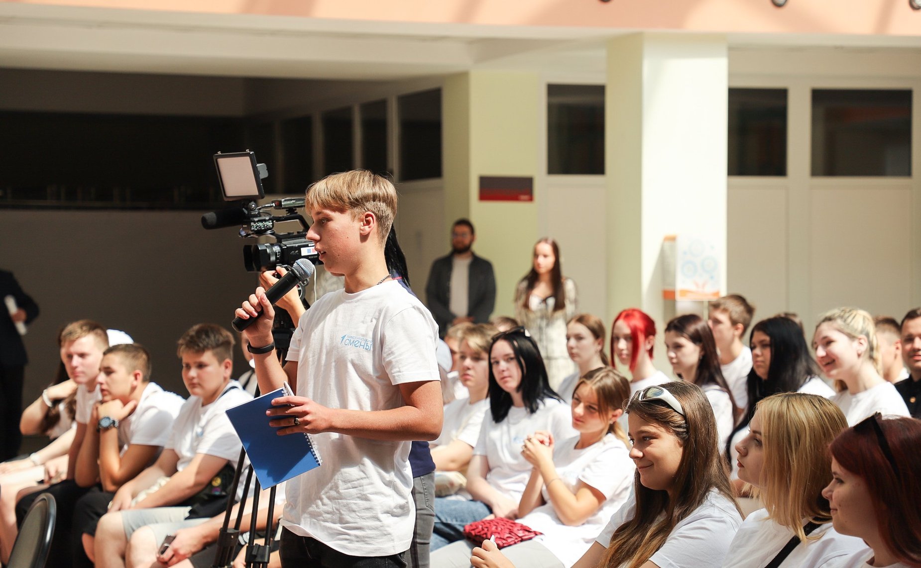 Константин Косачев и Лилия Гумерова открыли третий этап образовательно-туристской программы «Университетские смены» в Госуниверситете управления