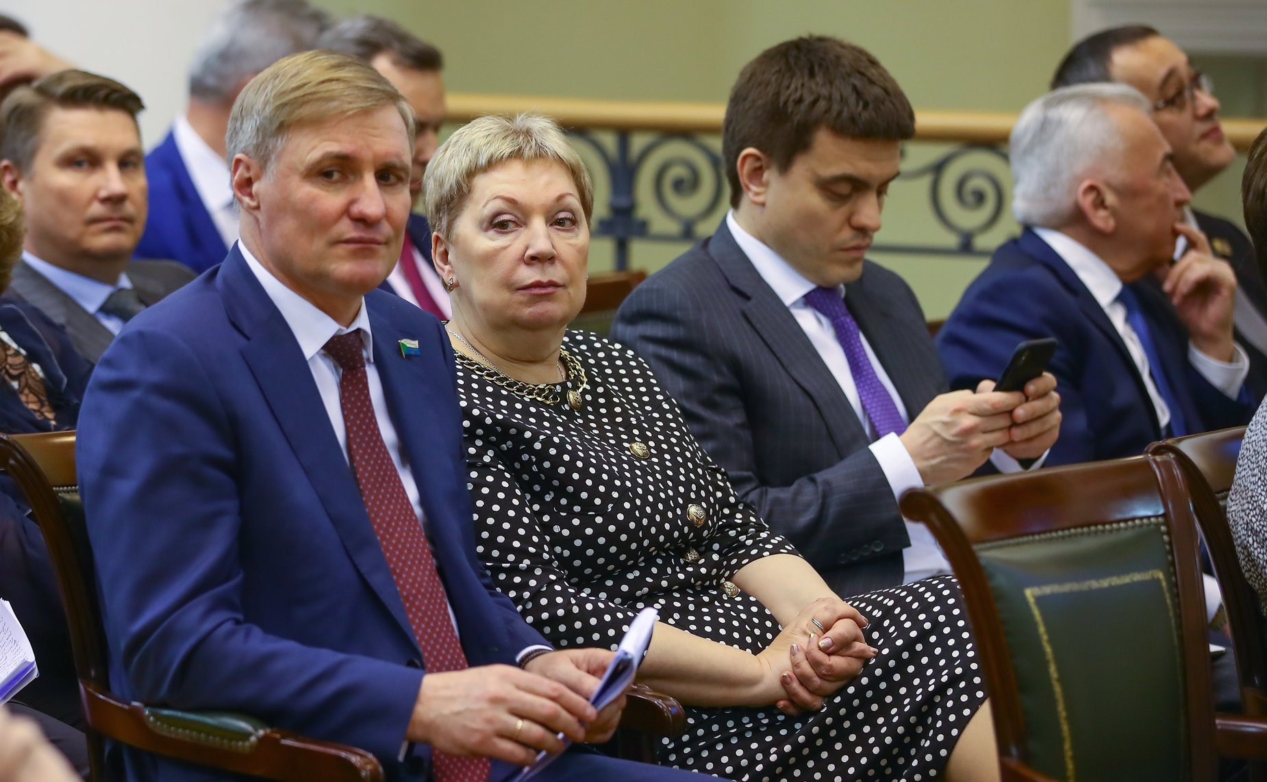 Встреча В. Путина с Советом законодателей