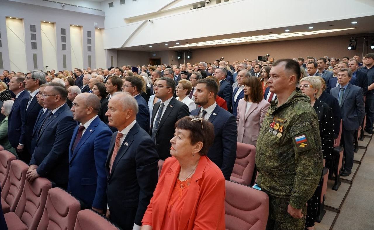 Андрей Кислов принял участие в церемонии вступления в должность губернатора Самарской области Дмитрия Азарова