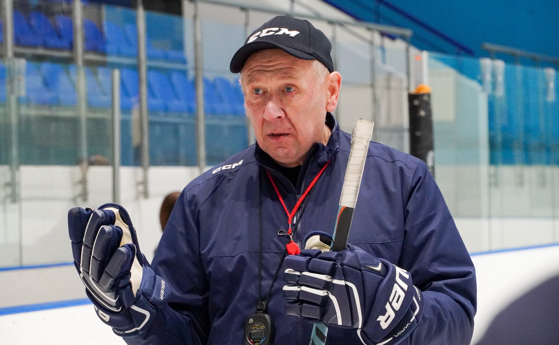 Сенаторы посетили Ледовый дворец Марий Эл